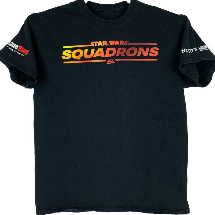 Other GameStop Star Wars Squadrons T Shirt EA Video Game Gamer M | Grailed