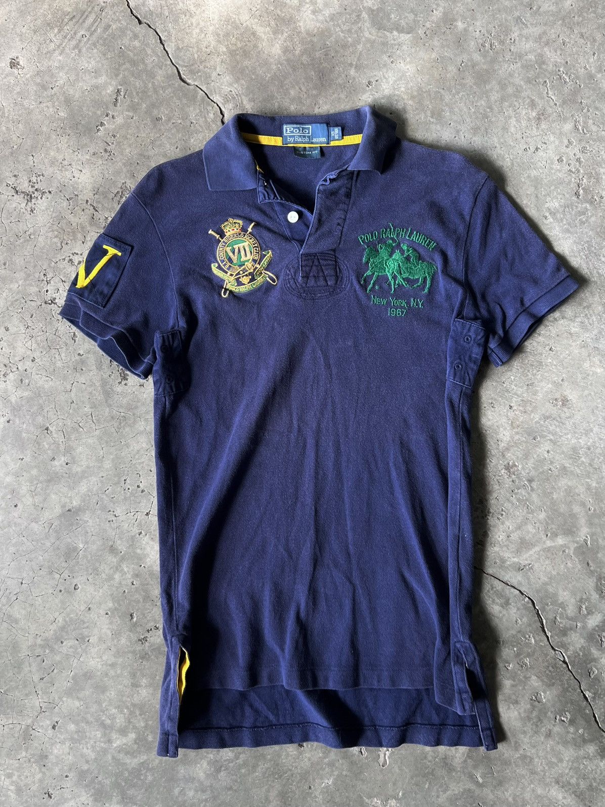 Polo Ralph Lauren Polo Ralph Lauren Big Logo Polo T Shirt Tee Chief Keef Size US XXS / EU 40 - 12 Thumbnail