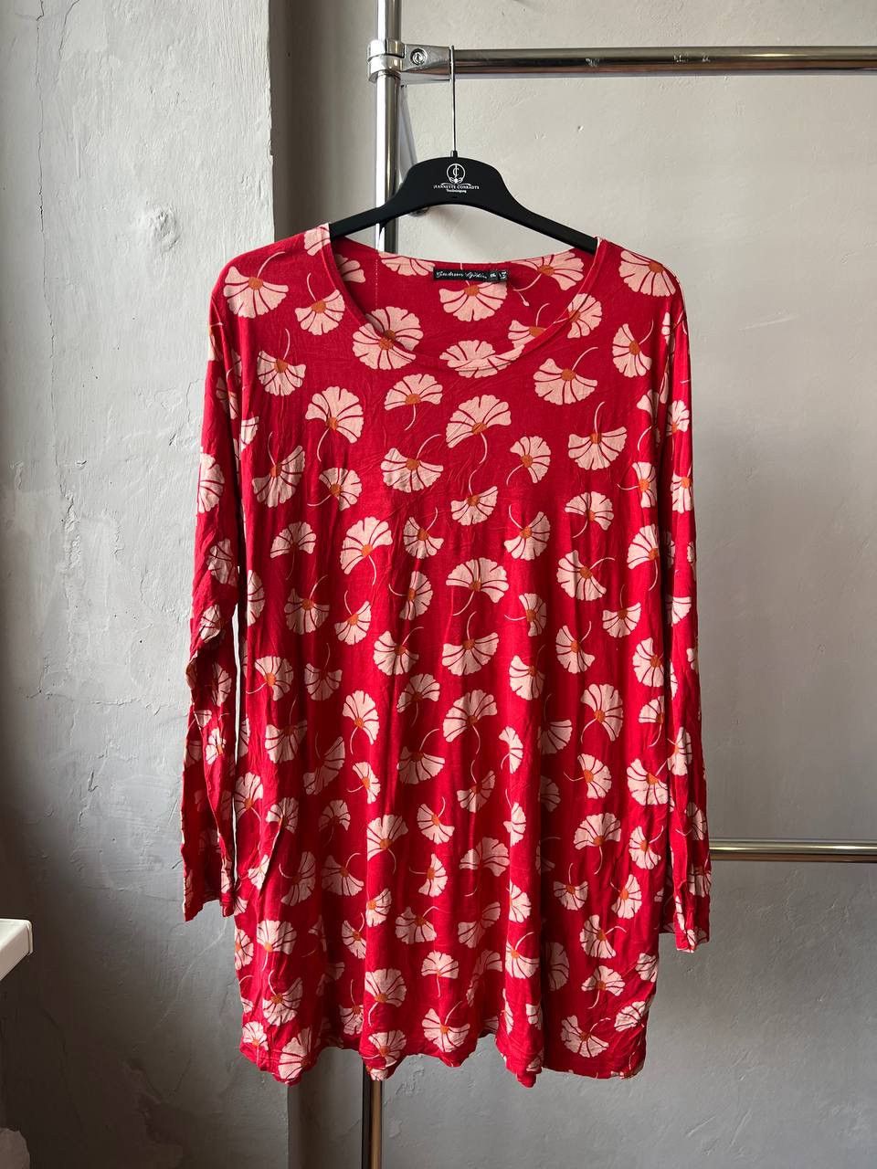 Gudrun Sjoden GUDRUN SJODEN ORGANIC FLOWERS ART TUNIC DRESS SIZE XXL Size XXL / US 16-18 / IT 52-54 - 3 Thumbnail
