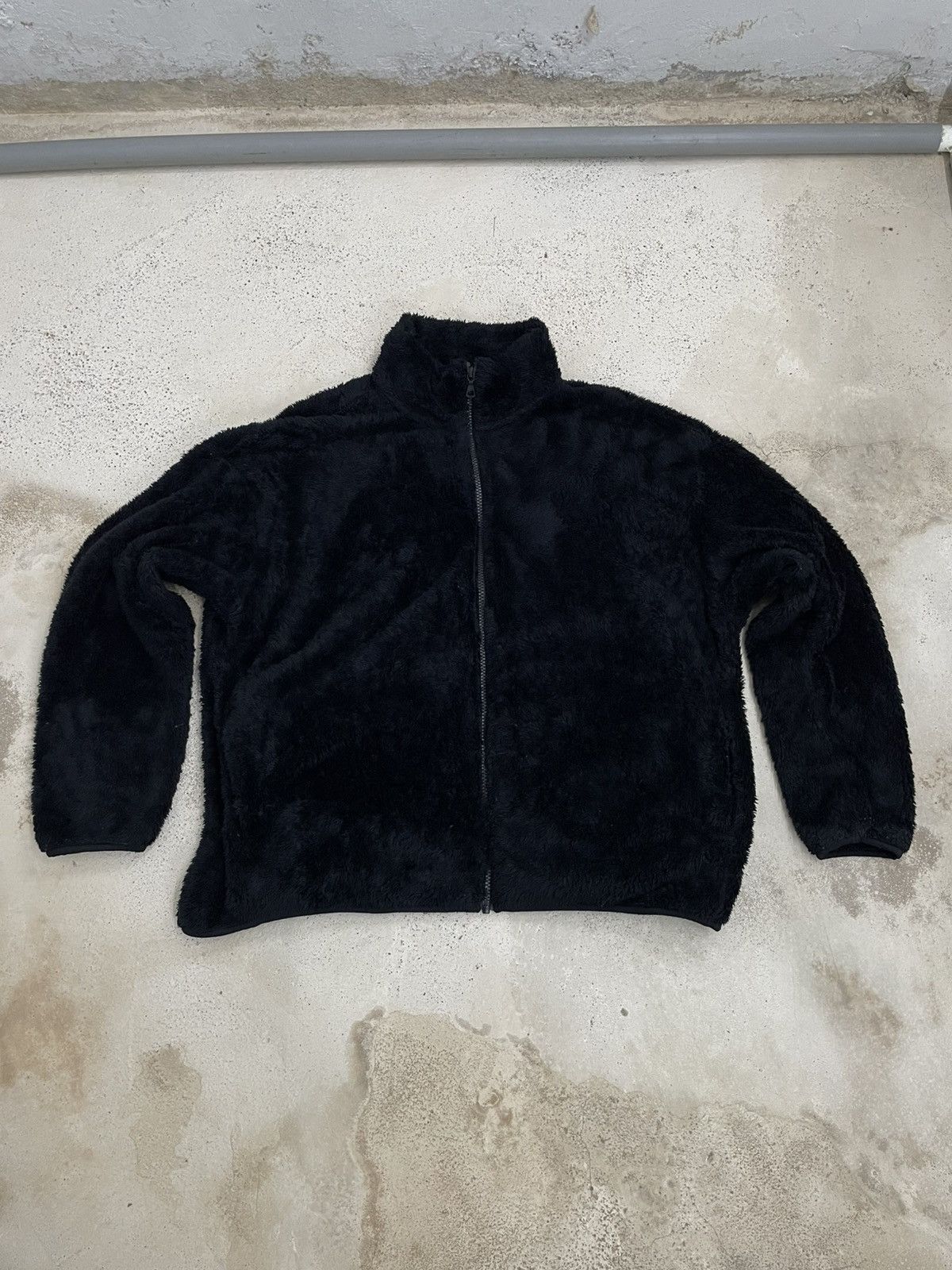 Uniqlo Uniqlo Fleece Jacket Black Winter Size US XXL / EU 58 / 5 - 1 Thumbnail