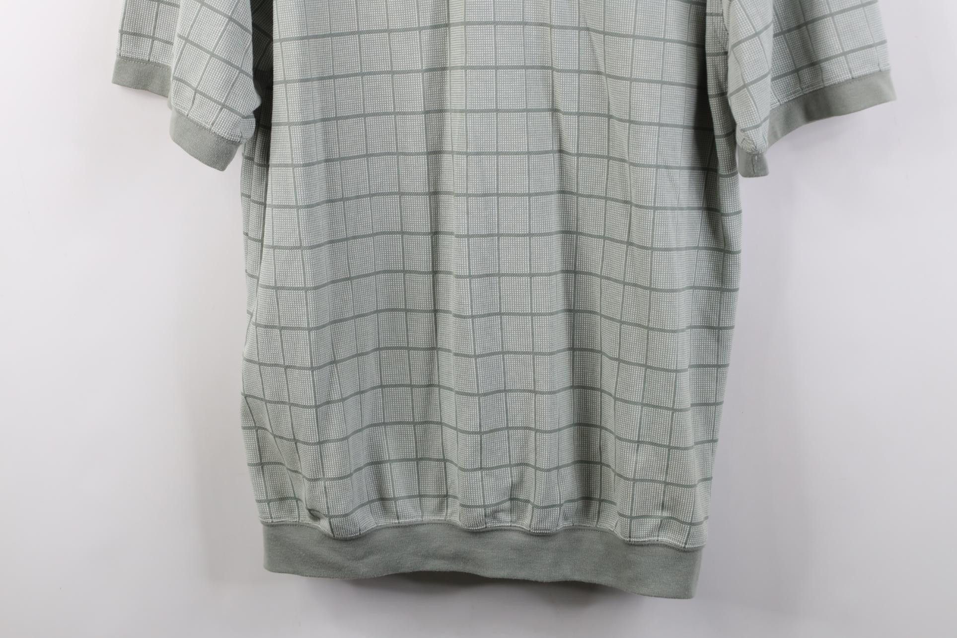 Vintage Vintage 90s Streetwear Knit Pullover Golf Polo Shirt Green Size US XL / EU 56 / 4 - 3 Thumbnail