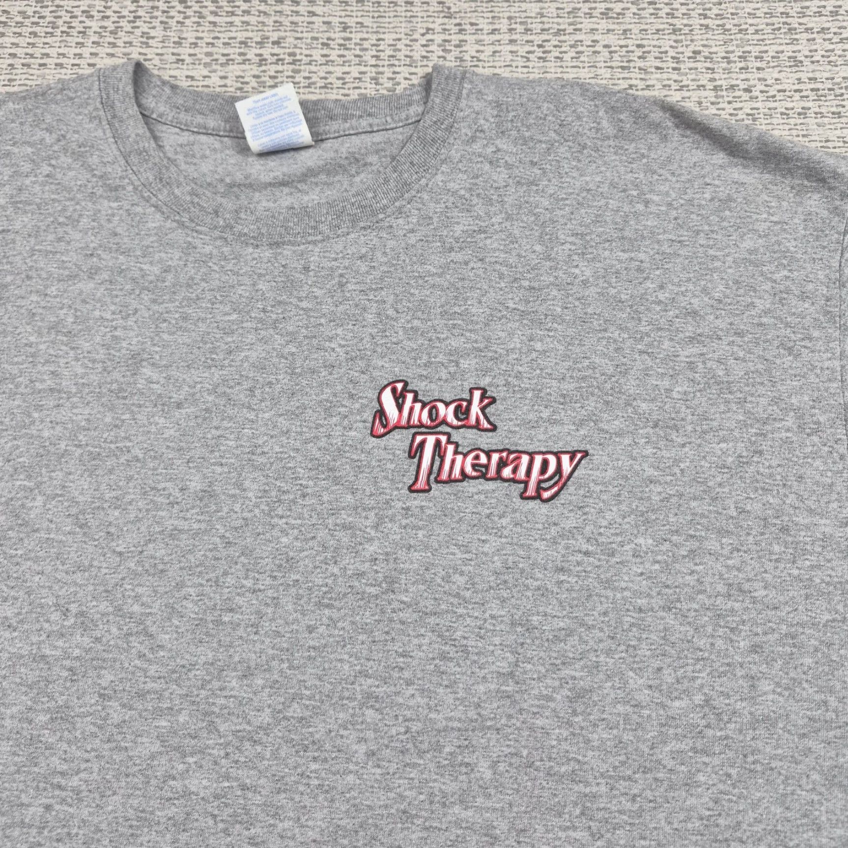 Port & Company Shock Therapy Monster Truck Shirt Mens 2XL Gray Port & Company Graphic Tee Size US XXL / EU 58 / 5 - 4 Thumbnail