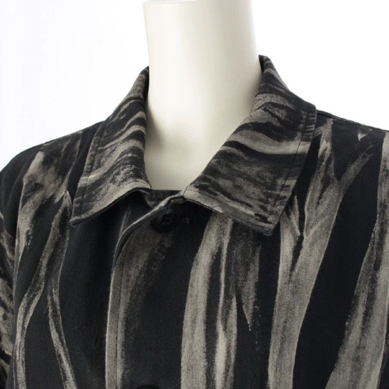 Y's Y's 20-21 aw ink coat Size US M / EU 48-50 / 2 - 3 Thumbnail