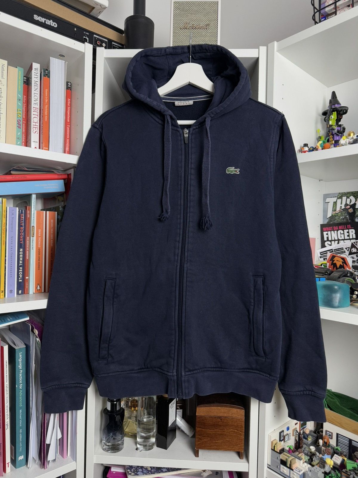 Lacoste × Vintage Vintage y2k Lacoste Sport zip hoodie M drill old money tenis Size US M / EU 48-50 / 2 - 1 Thumbnail