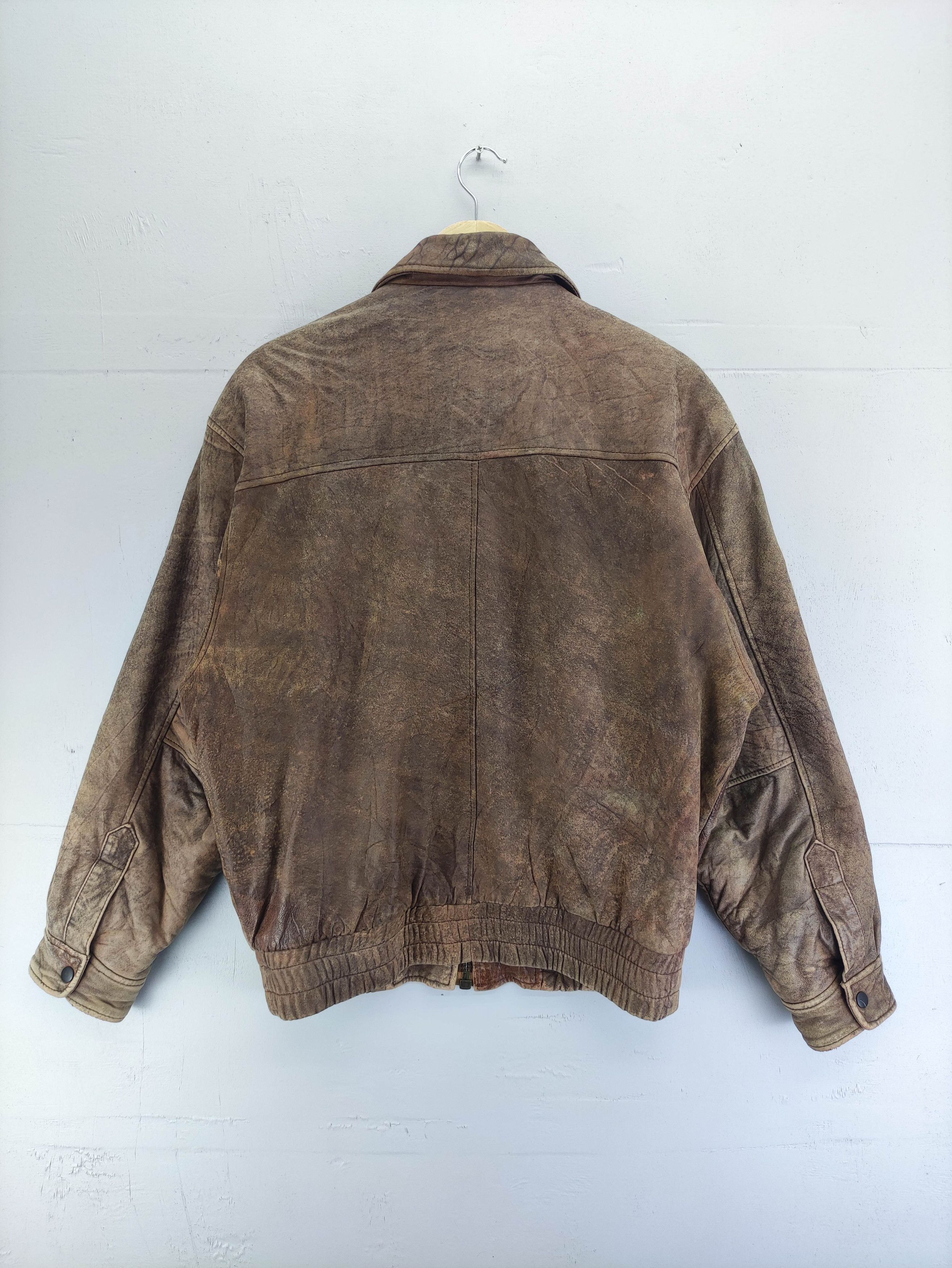 Leather Vintage Lmdgees Sheep Leather Jacket Zipper Size US M / EU 48-50 / 2 - 13 Thumbnail