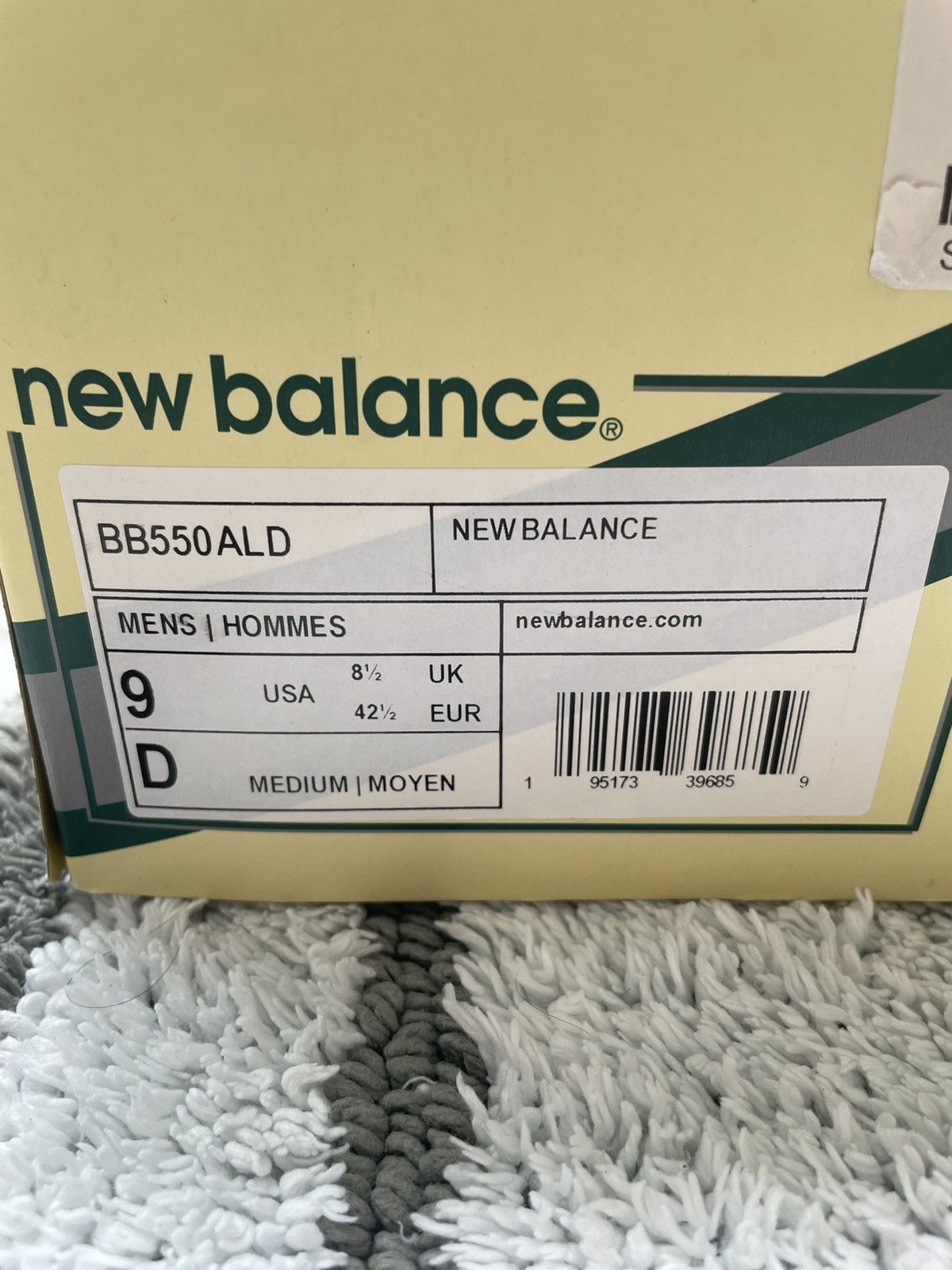 Aime Leon Dore × New Balance New Balance 550 Aime Leon Dore Green Size US 9 / EU 42 - 8 Thumbnail