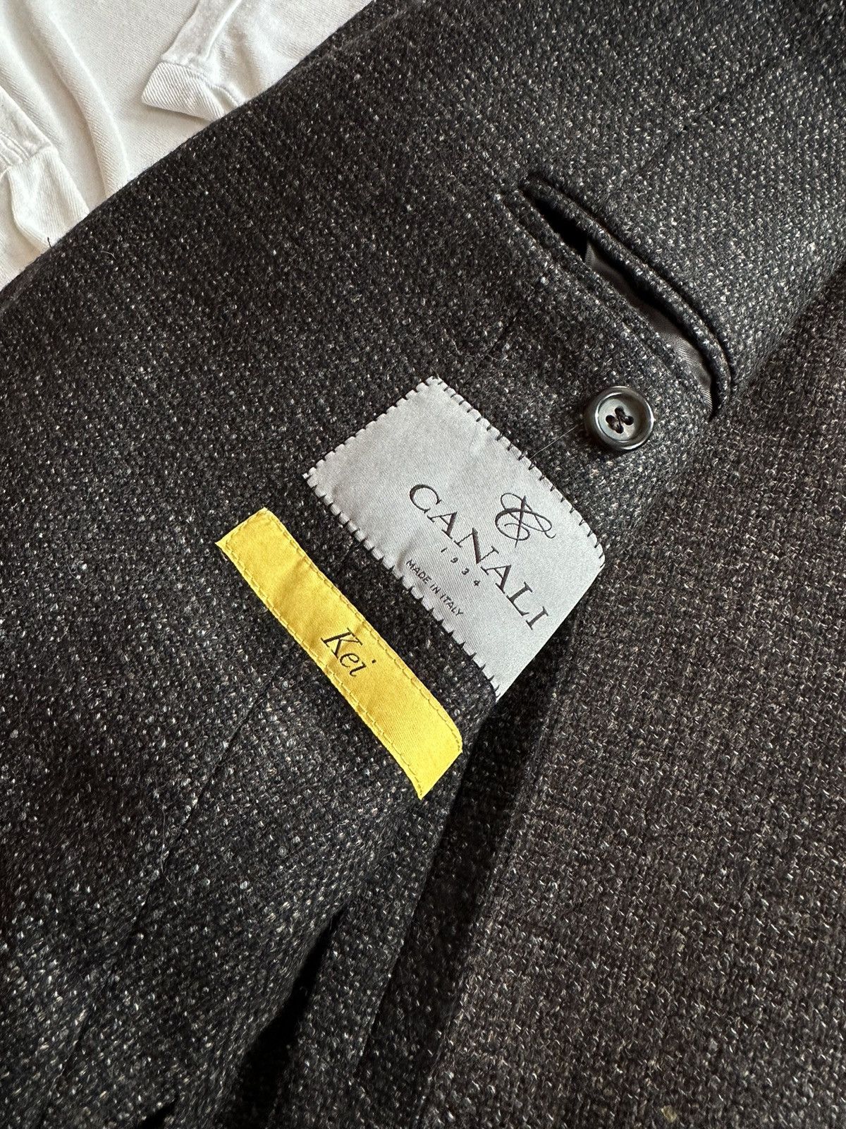 Canali Canali Kei Wool Sport Blazer Jacket Size 52R - 6 Thumbnail