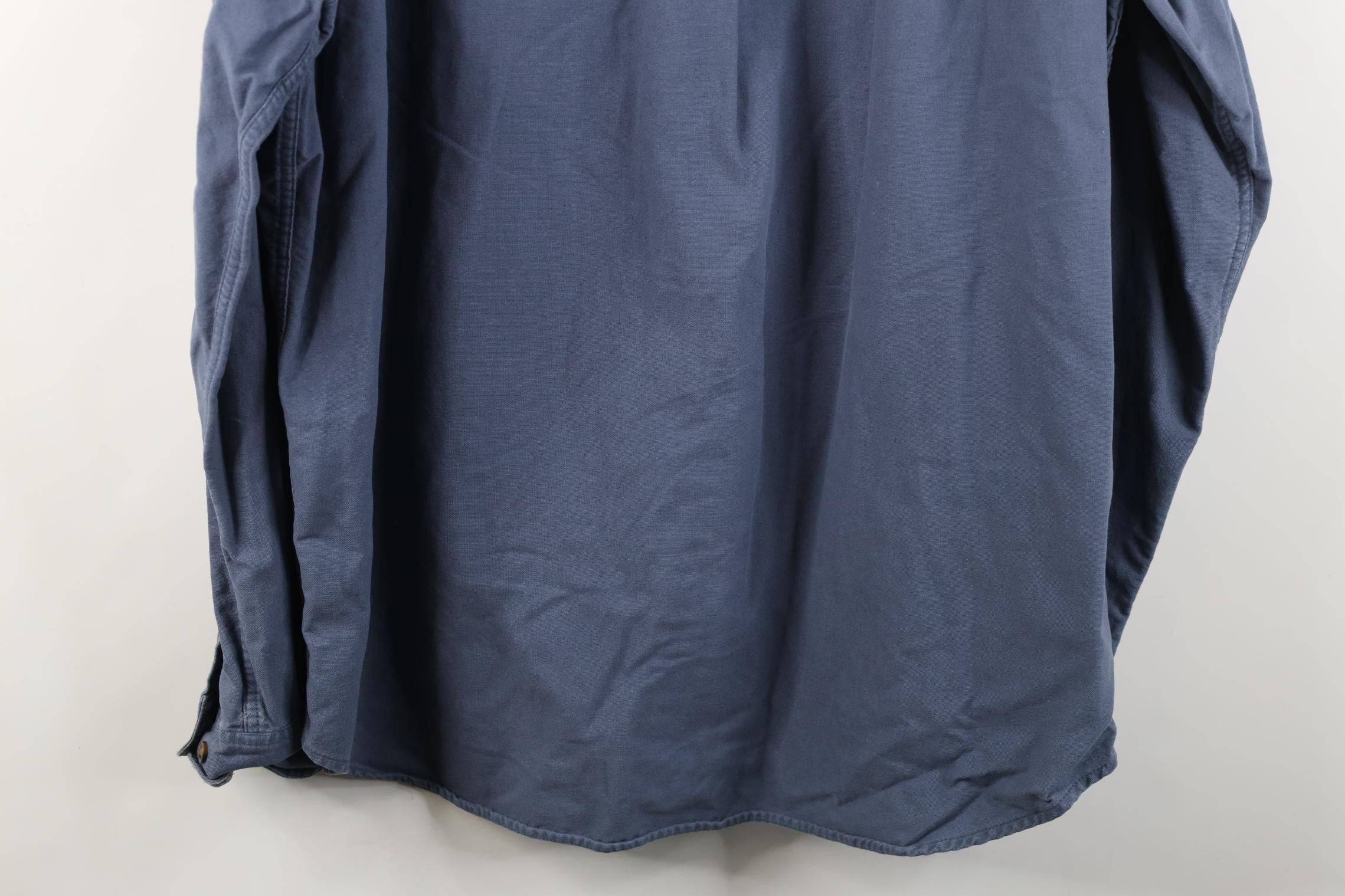 Eddie Bauer Vintage 90s Y2K Eddie Bauer Heavyweight Cotton Button Shirt Size US XL / EU 56 / 4 - 14 Thumbnail