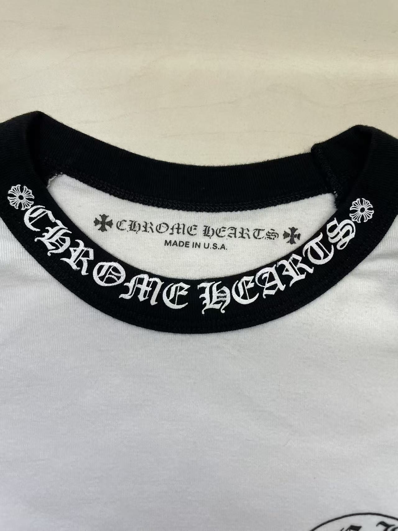 Chrome Hearts Chrome Hearts Horseshoe Logo Long Sleeve T-shirt Size L / US 10 / IT 46 - 7 Thumbnail