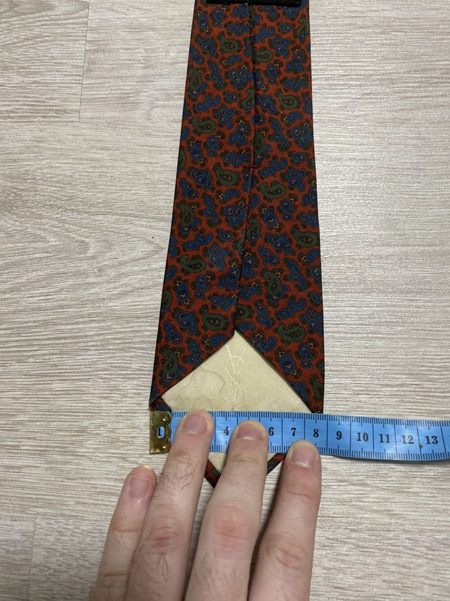 Vintage Vintage YSL Yves Saint Laurent Paris All Silk Ties Size ONE SIZE - 5 Thumbnail