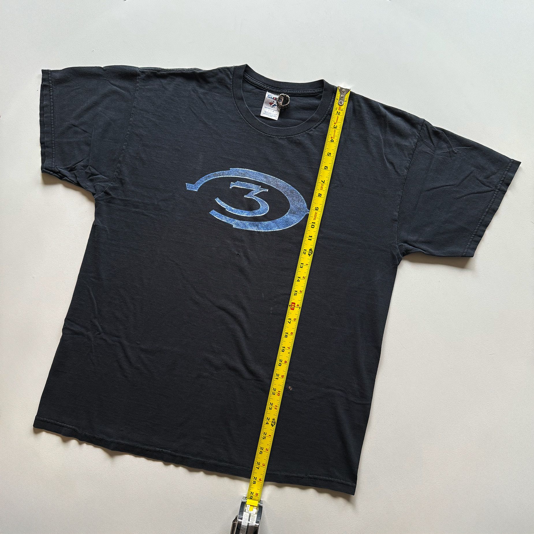 Vintage 2007 Vintage Halo 3 Logo Promo Tee Size US L / EU 52-54 / 3 - 5 Thumbnail
