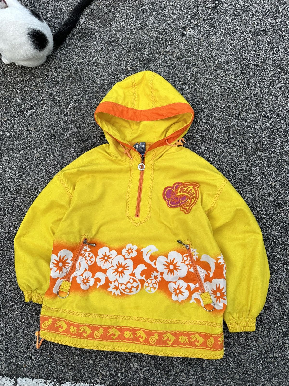 Japanese Brand 👹Vintage Jojo Fiore Floral Pullover Jacket Size US L / EU 52-54 / 3 - 7 Thumbnail