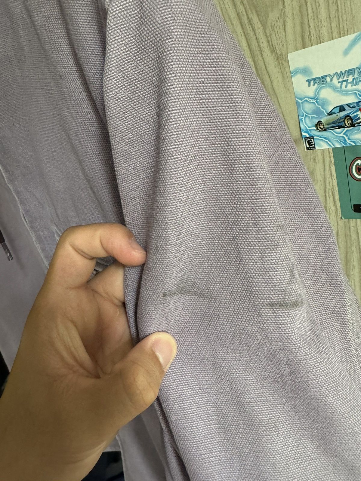 Carhartt × Vintage Carhartt Faded Lavender Sherpa Lined Jacket Size US S / EU 44-46 / 1 - 4 Thumbnail
