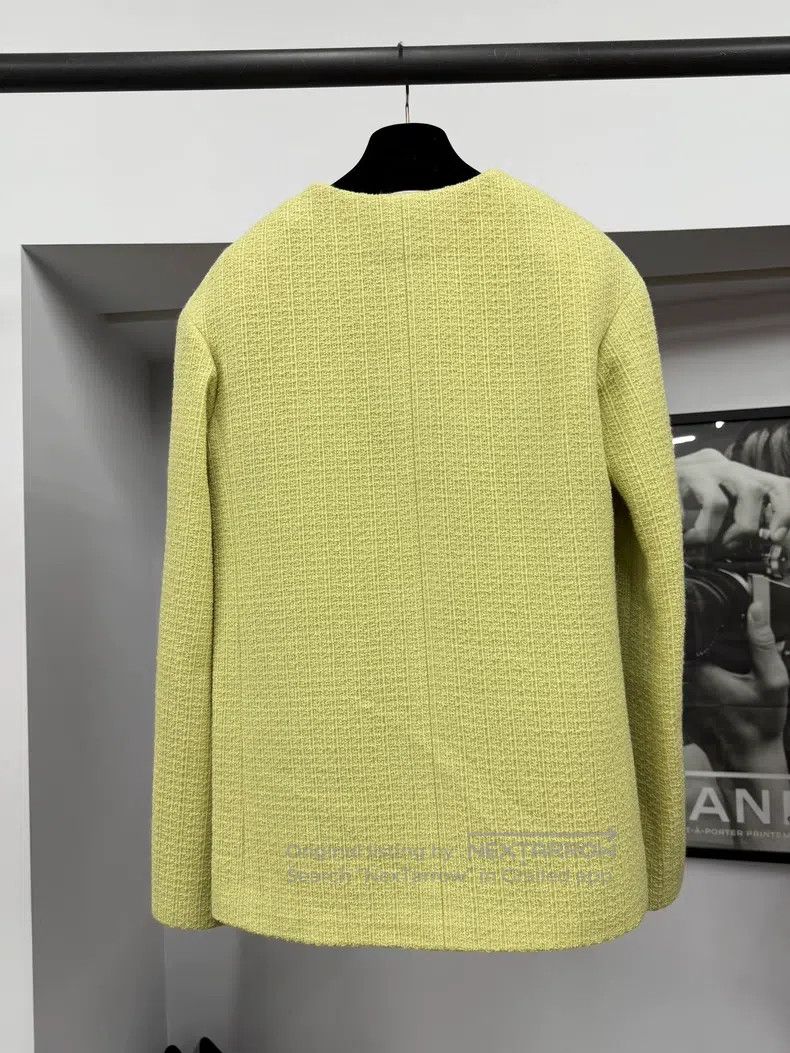 Chanel Chanel Green avocado jacket Size XS / US 0-2 / IT 36-38 - 3 Thumbnail