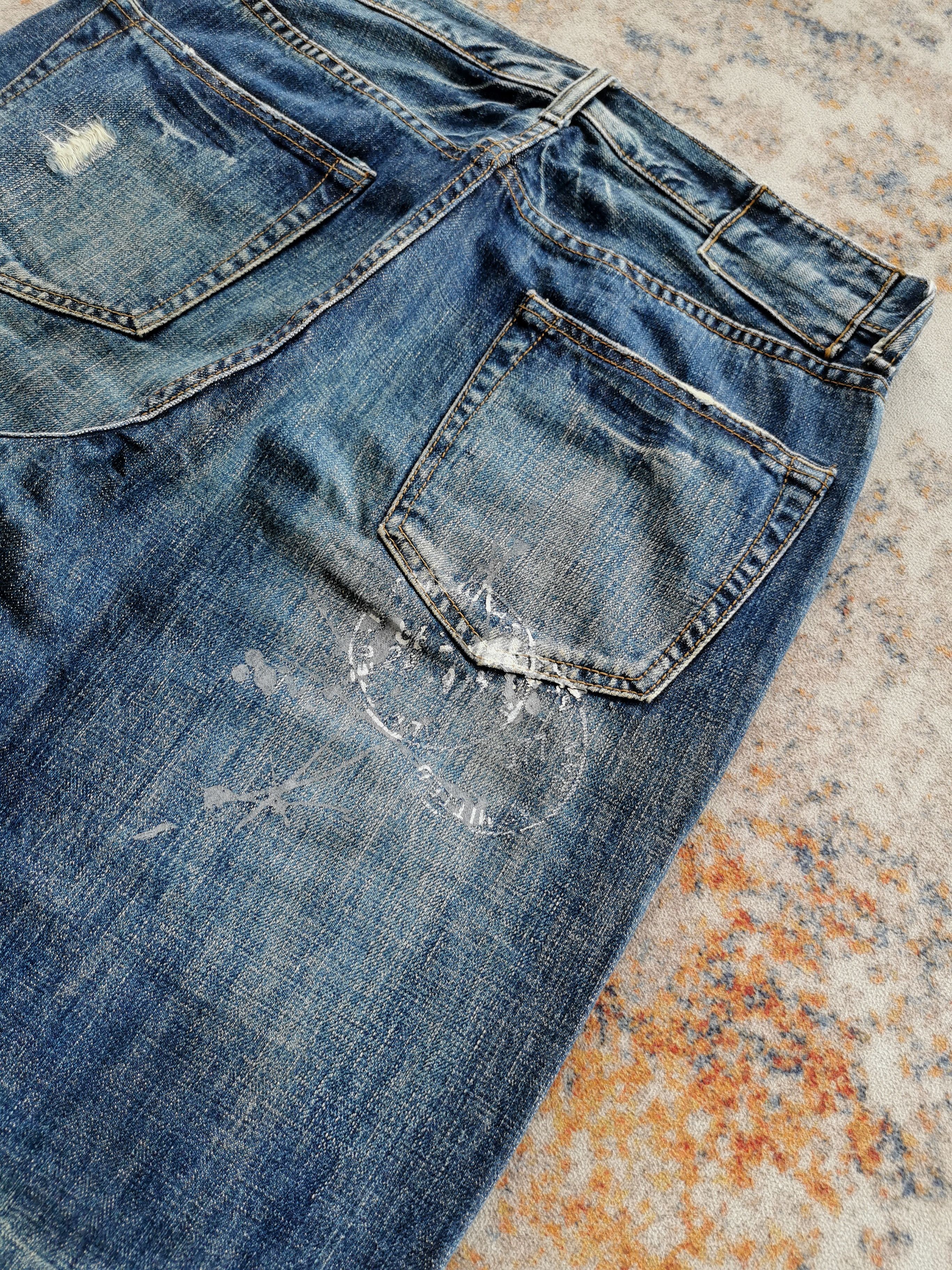Global Work Vintage Baggy Jeans - Size 31x28 Size US 31 - 4 Thumbnail