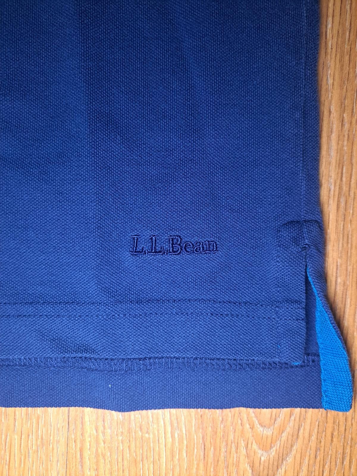 L.L. Bean LL Bean Polo Shirt Mens XXL Navy Blue 100% Cotton Size US XXL / EU 58 / 5 - 3 Thumbnail