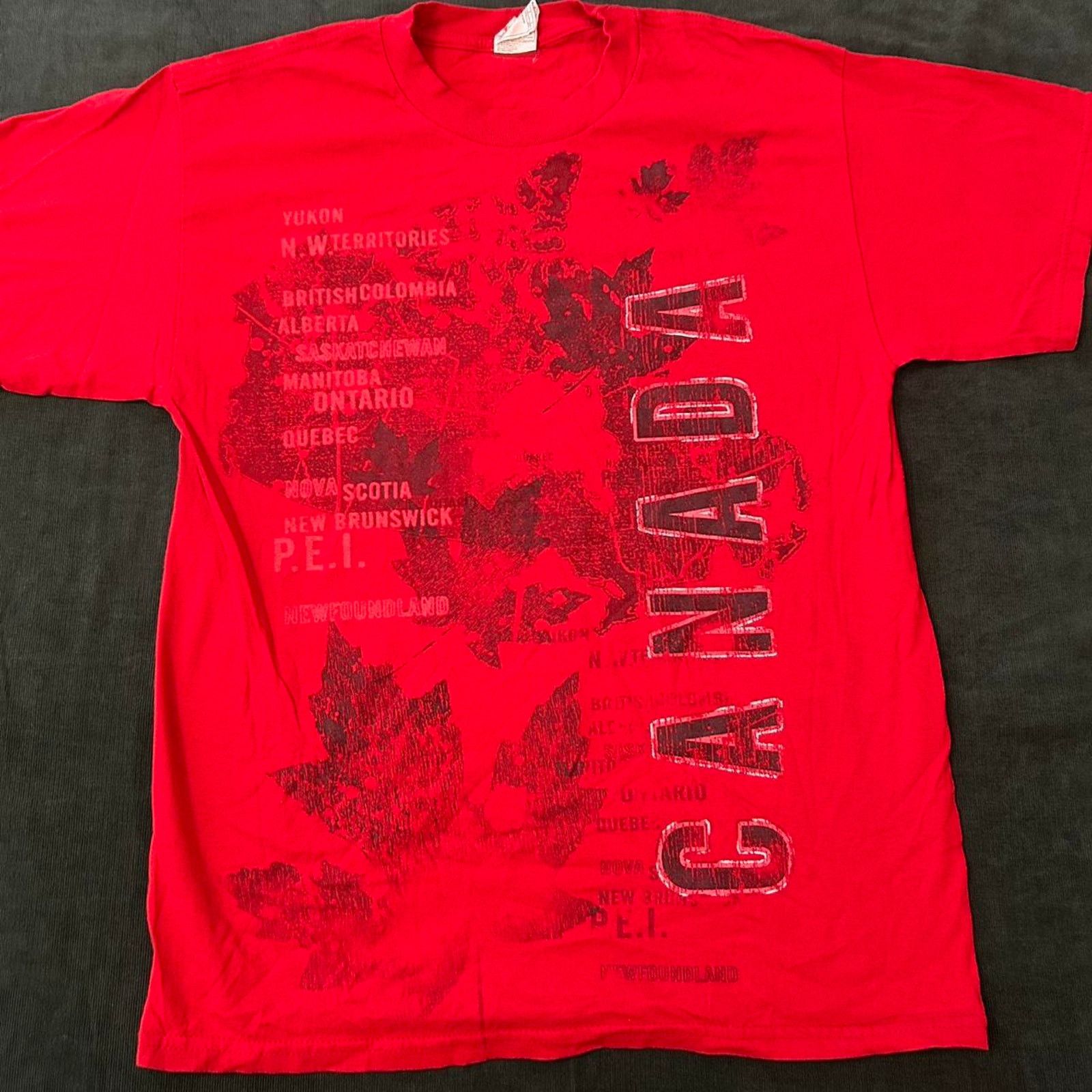 AAA Rare y2k canada graphic tee Size US L / EU 52-54 / 3 - 2 Thumbnail