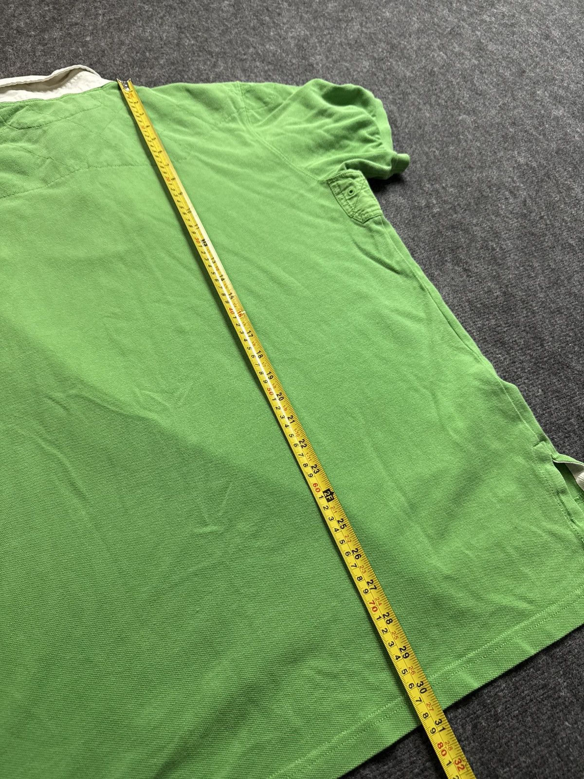 Polo Ralph Lauren 90s Retro Polo Ralph Lauren Big Pony Custom Fit Rugby Polo Size US XL / EU 56 / 4 - 22 Thumbnail