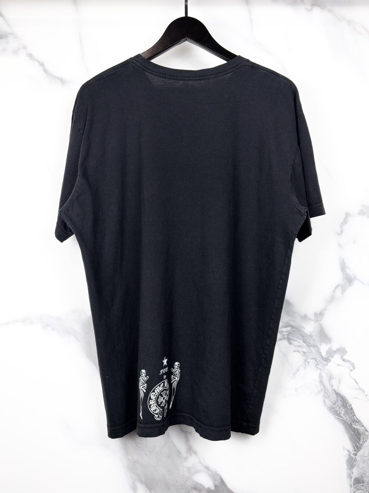 Chrome Hearts Chrome Hearts Foti Skull Skeleton Logo Tshirt Black Size US XL / EU 56 / 4 - 2 Thumbnail