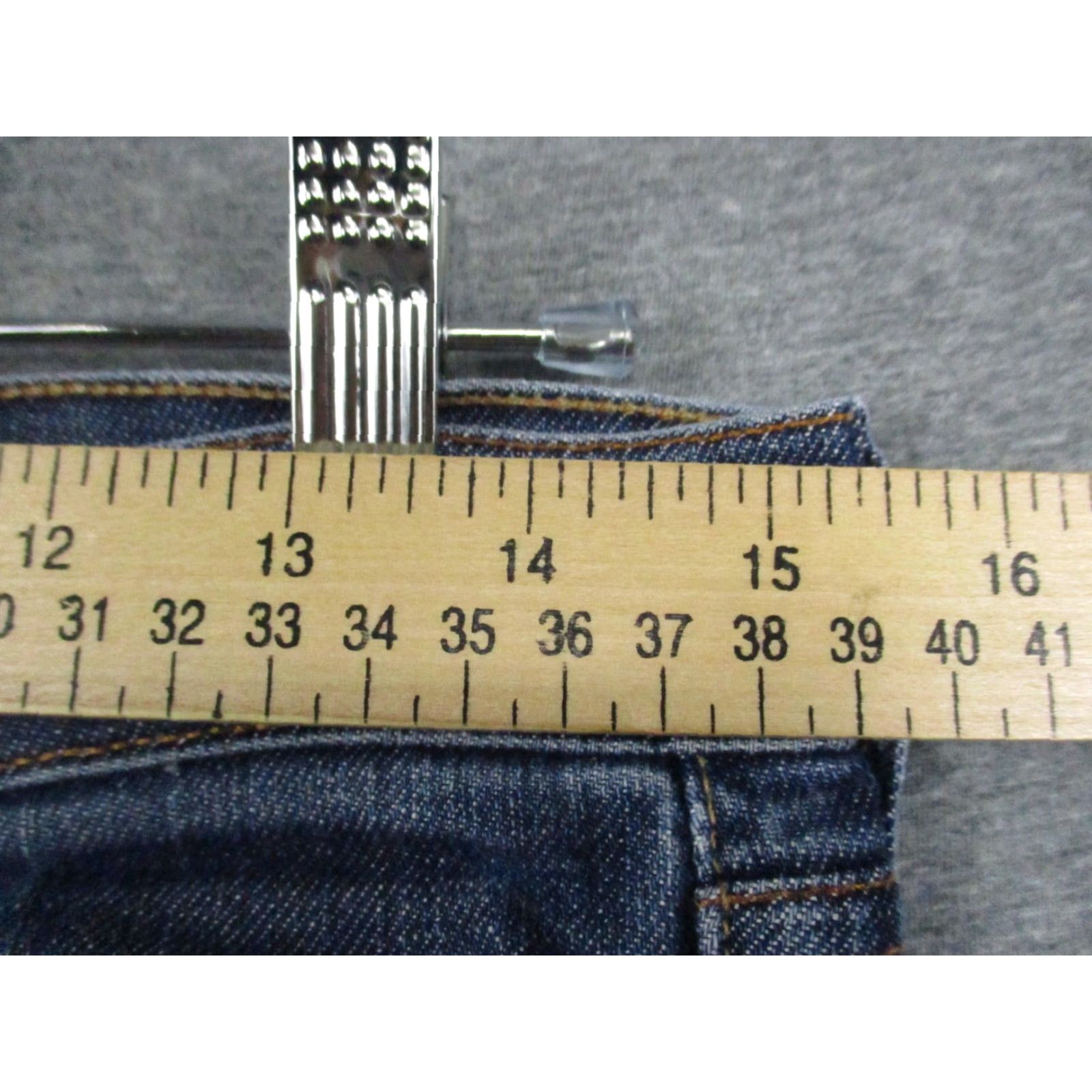 Citizens Of Humanity Citizens of Humanity Jeans Womens Low Waist Flare Jerome Dahan 28 Blue Denim 5-Pocket Regular Zipper Fly Cotton Elastane USA Made Womens Size 28" / US 6 / IT 42 - 5 Thumbnail