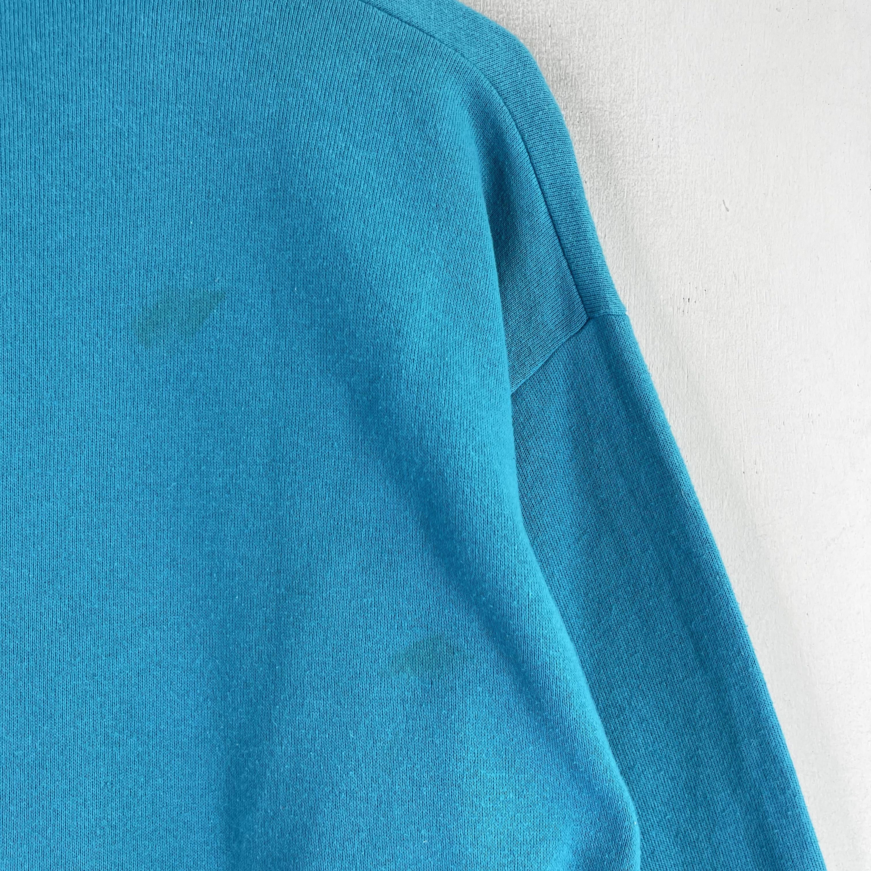 Habitat × Vintage Vintage 90s TEXAS Moose Deer Forest Printed Sweatshirt Size US L / EU 52-54 / 3 - 11 Thumbnail
