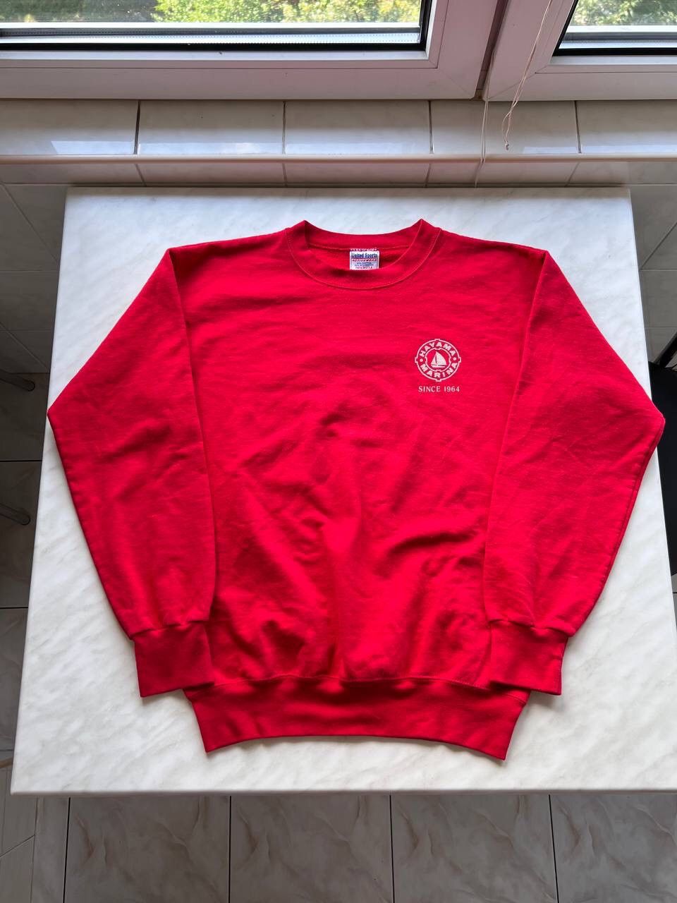 Japanese Brand 1990s JAPAN YACHT CLUB HAYAMA MARINA SWEATSHIRT MADE IN USA Size US M / EU 48-50 / 2 - 10 Thumbnail