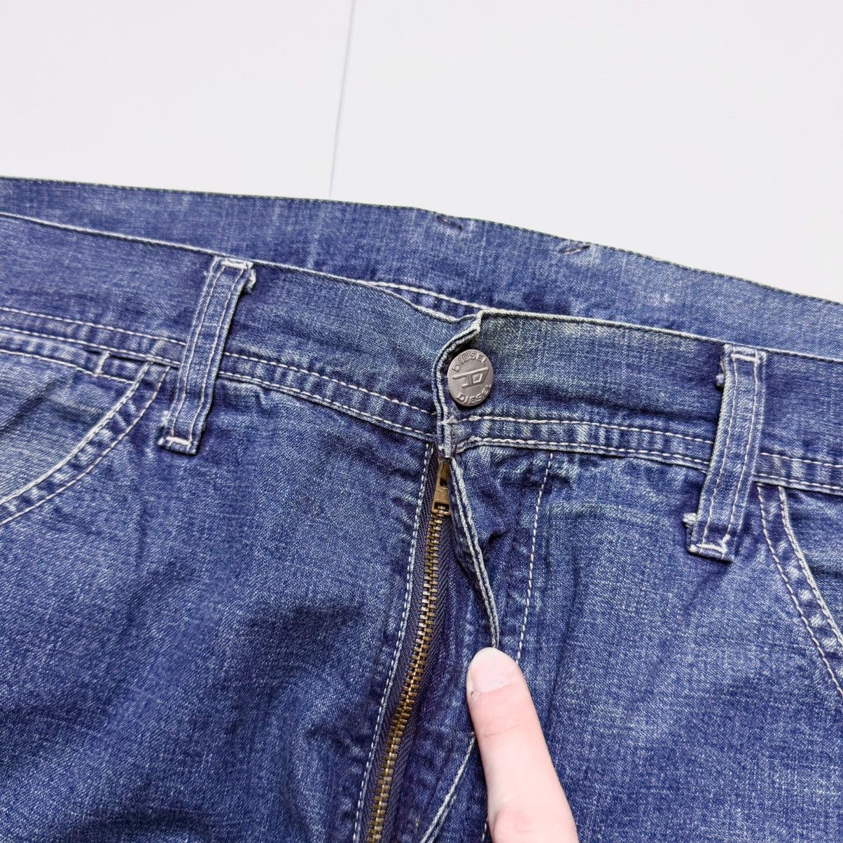 Diesel Vintage diesel carpenter work denim jeans Size US 33 - 5 Thumbnail