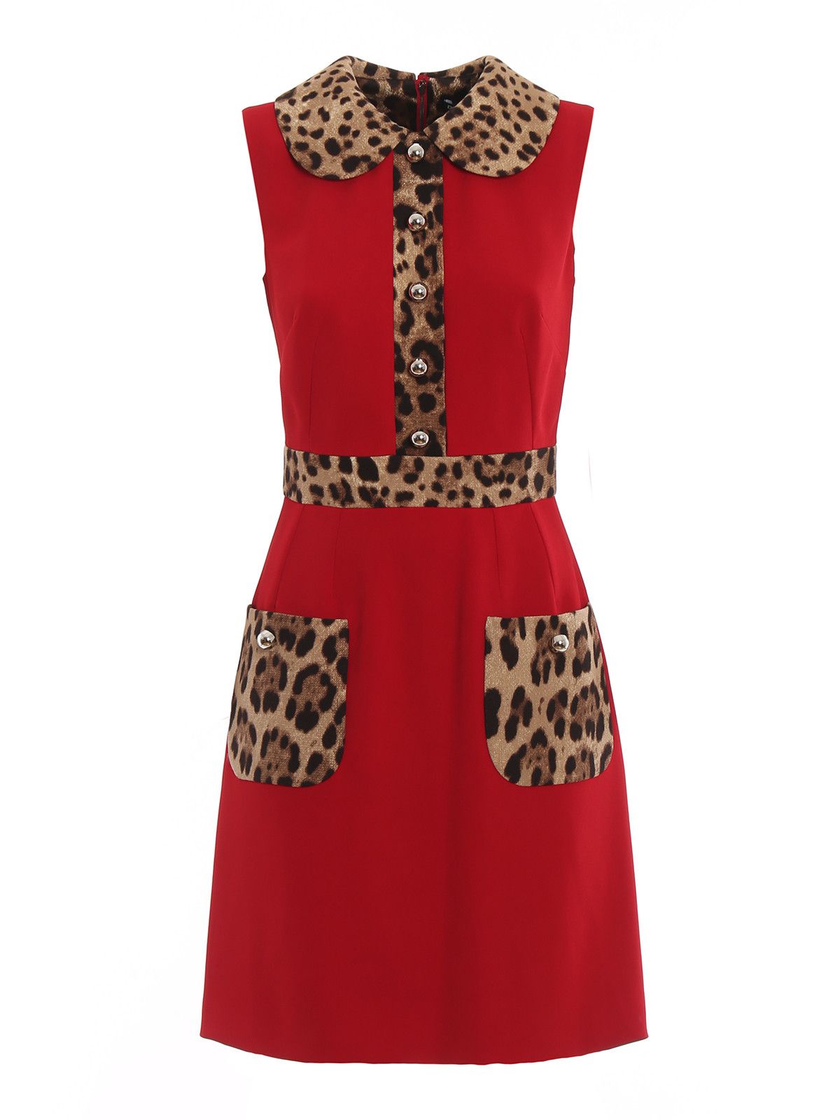 Dolce & Gabbana o1y0825 Sleeveless Mini Dress in Multicolor Size L / US 10 / IT 46 - 1 Thumbnail