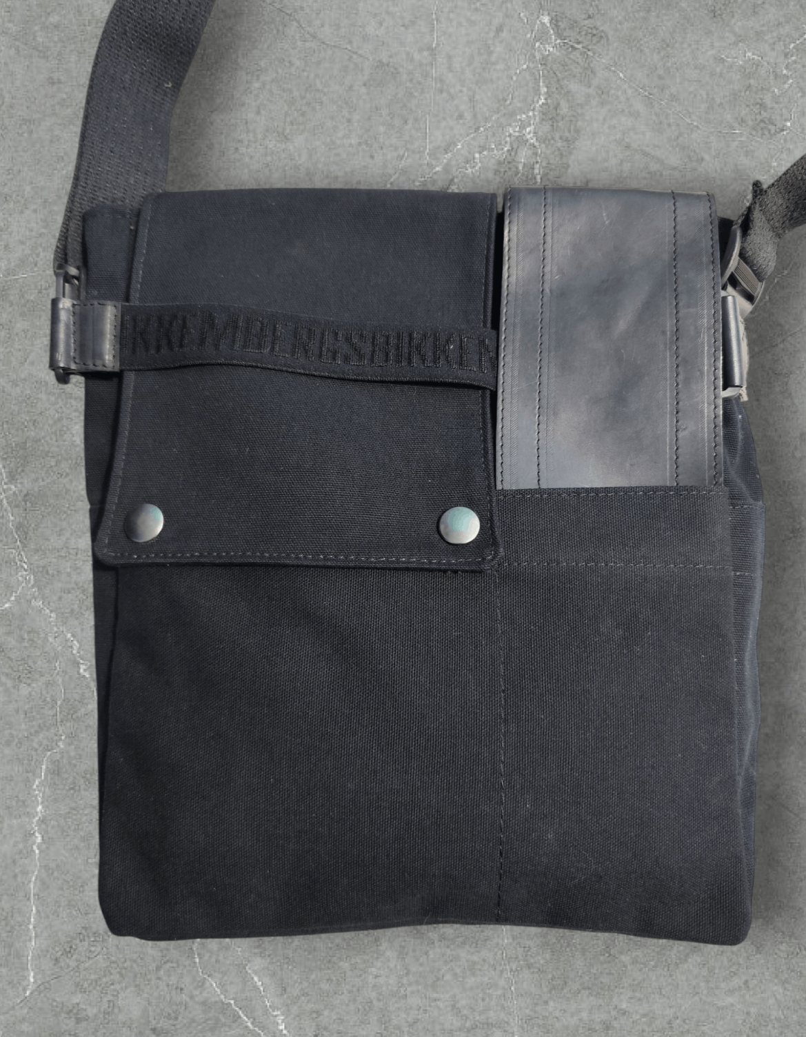 Dirk Bikkembergs Dirk Bikkembergs Double Flap Canvas Bag Size ONE SIZE - 2 Thumbnail