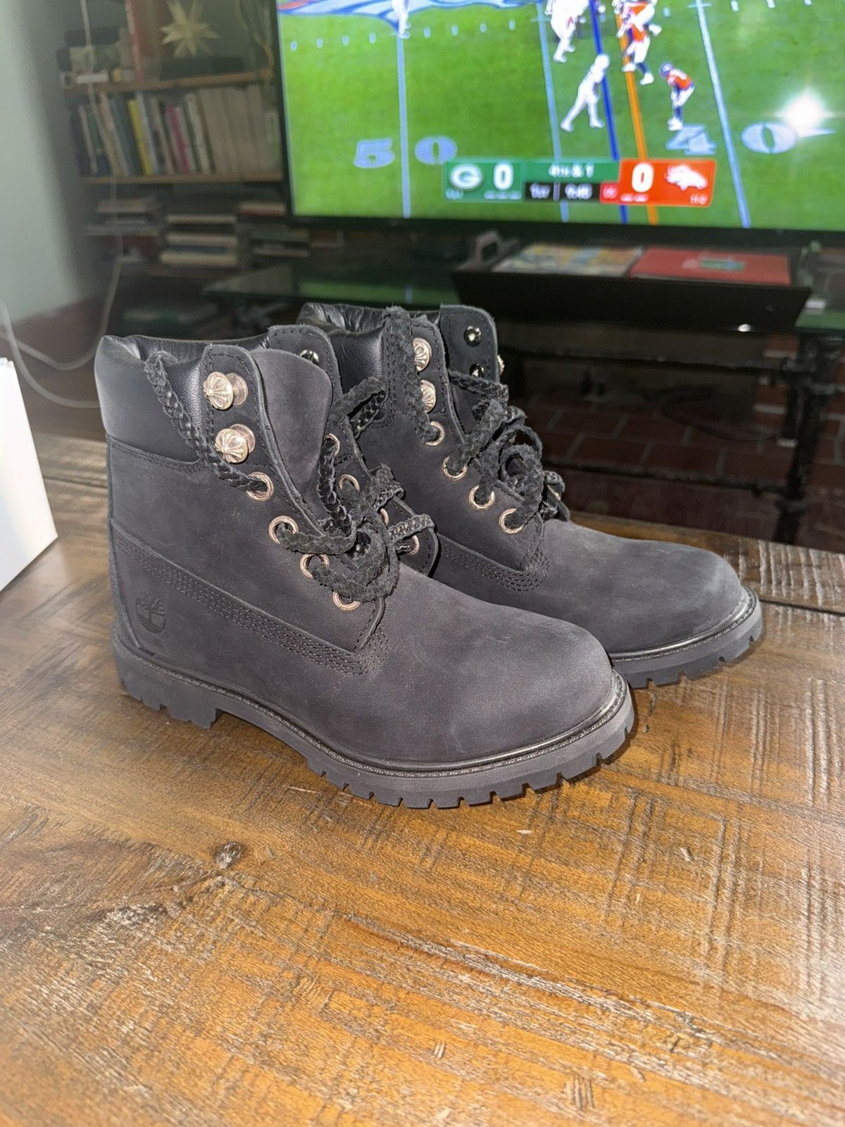Chrome Hearts × Timberland Chrome Hearts Timberland boots wSZ7 DS Size US 7 / IT 37 - 10 Thumbnail