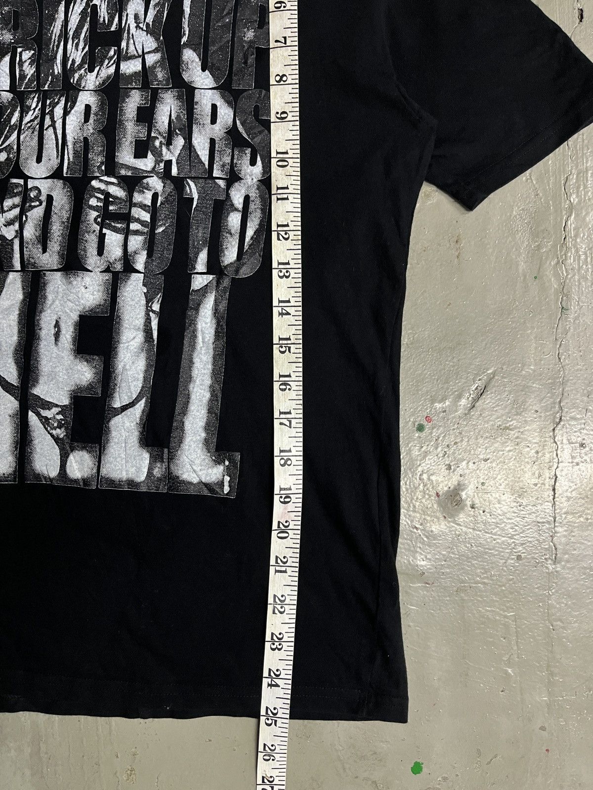 KMRii Shellac Naked Women Poem LGB Punk Vkei Style Graphic Tee Size US S / EU 44-46 / 1 - 7 Thumbnail