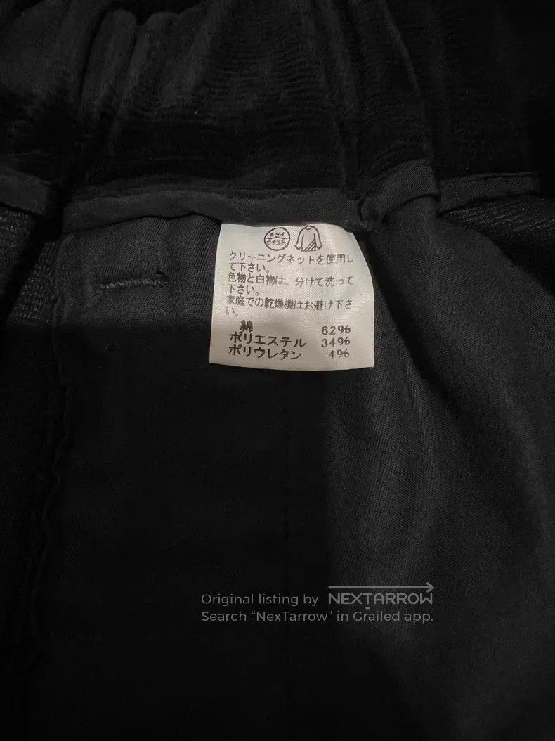 Issey Miyake Issey Miyake Black Corduroy Casual Pants Size 25" / US 0 / IT 36 - 4 Thumbnail