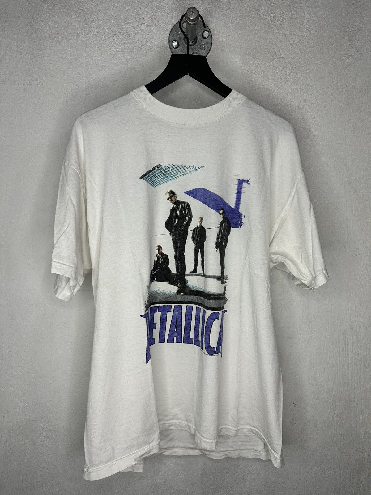 Image of Band Tees x Metallica 1998 Metallica Reload in White, Men's (Size XL)