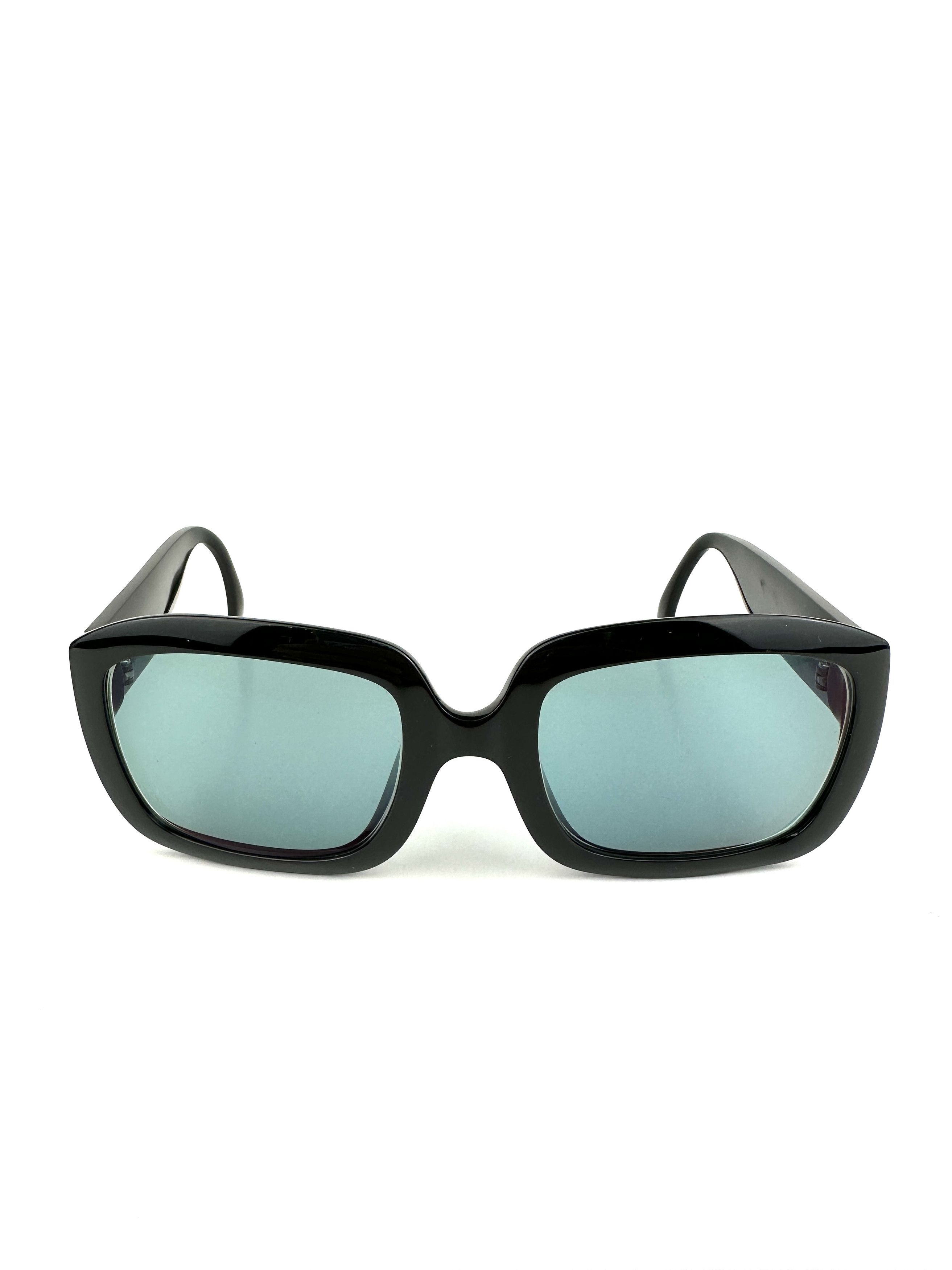 Dior 1980s Dior oversized Square CD Logo Sunglasses Size ONE SIZE - 3 Thumbnail