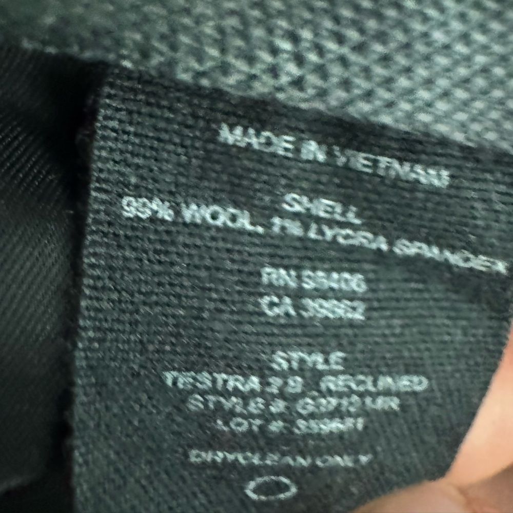 Theory Theory Testra Gray Wool Trousers Women’s Size 8 Tailored Str Size 30" / US 8 / IT 44 - 3 Thumbnail