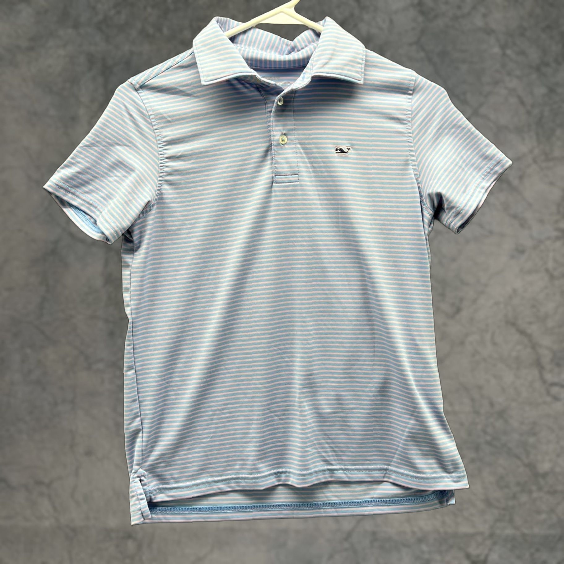 Vineyard Vines Vineyard Vines Polo Shirt Womens Medium Blue Stripes Sankaty OTG On The Go Polo Shirt Womens Medium Blue Stripes Sankaty OTG On The Go Size M / US 6-8 / IT 42-44 - 1 Thumbnail