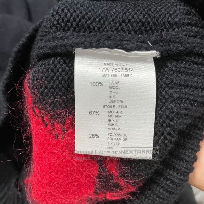 Givenchy Givenchy Openwork Five-Star Wool Mohair Sweater Size US S / EU 44-46 / 1 - 5 Thumbnail