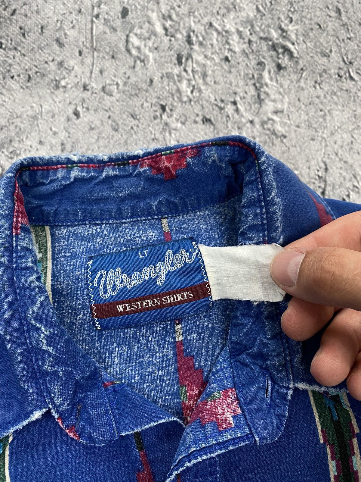 Wrangler Vintage 90’ Wrangler Western Shirt USA Streetwear Size US L / EU 52-54 / 3 - 11 Thumbnail