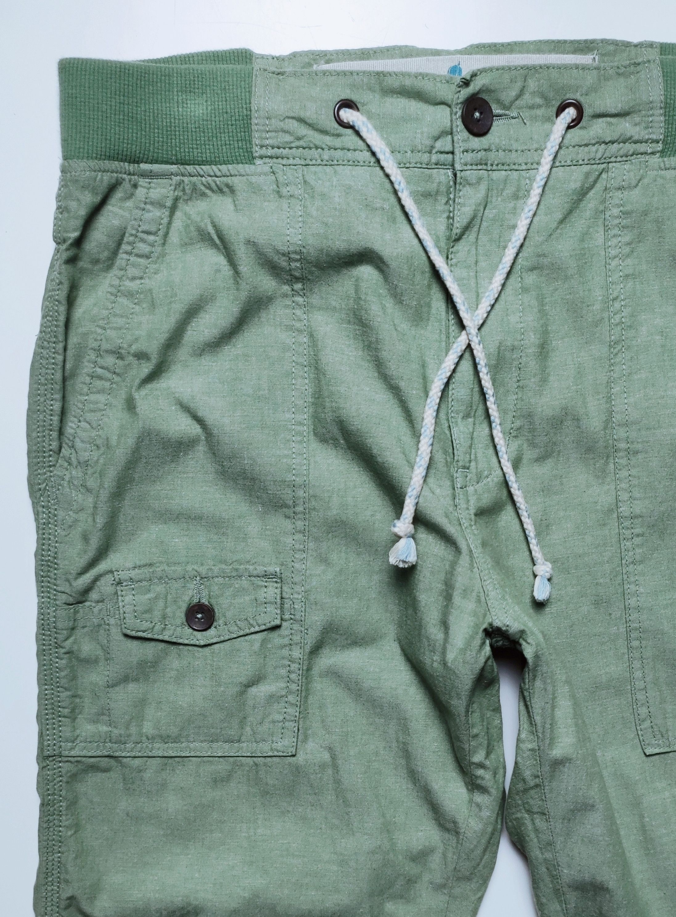 Japanese Brand Back Number Army Inspired Multipocket Cargo 3/4 Bush Pants Size US 33 - 4 Thumbnail