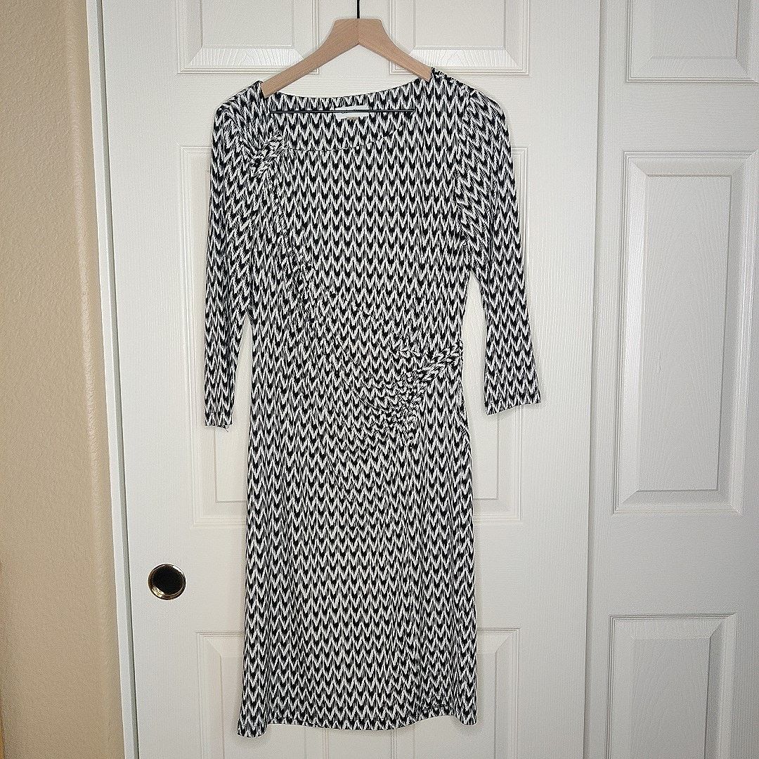 Calvin Klein Calvin Klein cinch stretch 3/4 sleeve dress sz 12 Size XL / US 12-14 / IT 48-50 - 2 Thumbnail