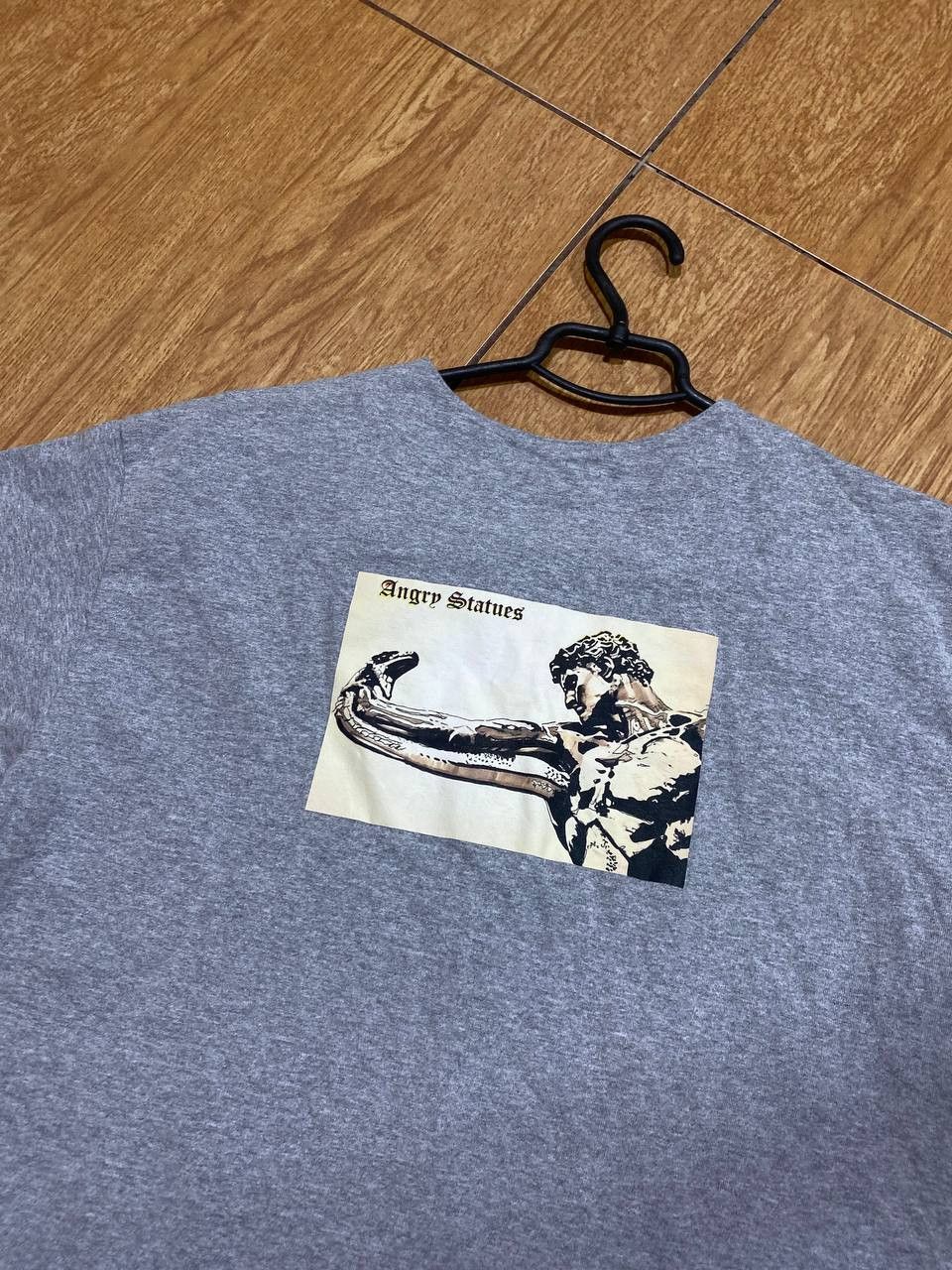 Vintage Shaka Wear Super Max Heavy Heavyweight Gray T-Shirt Size US L / EU 52-54 / 3 - 5 Thumbnail