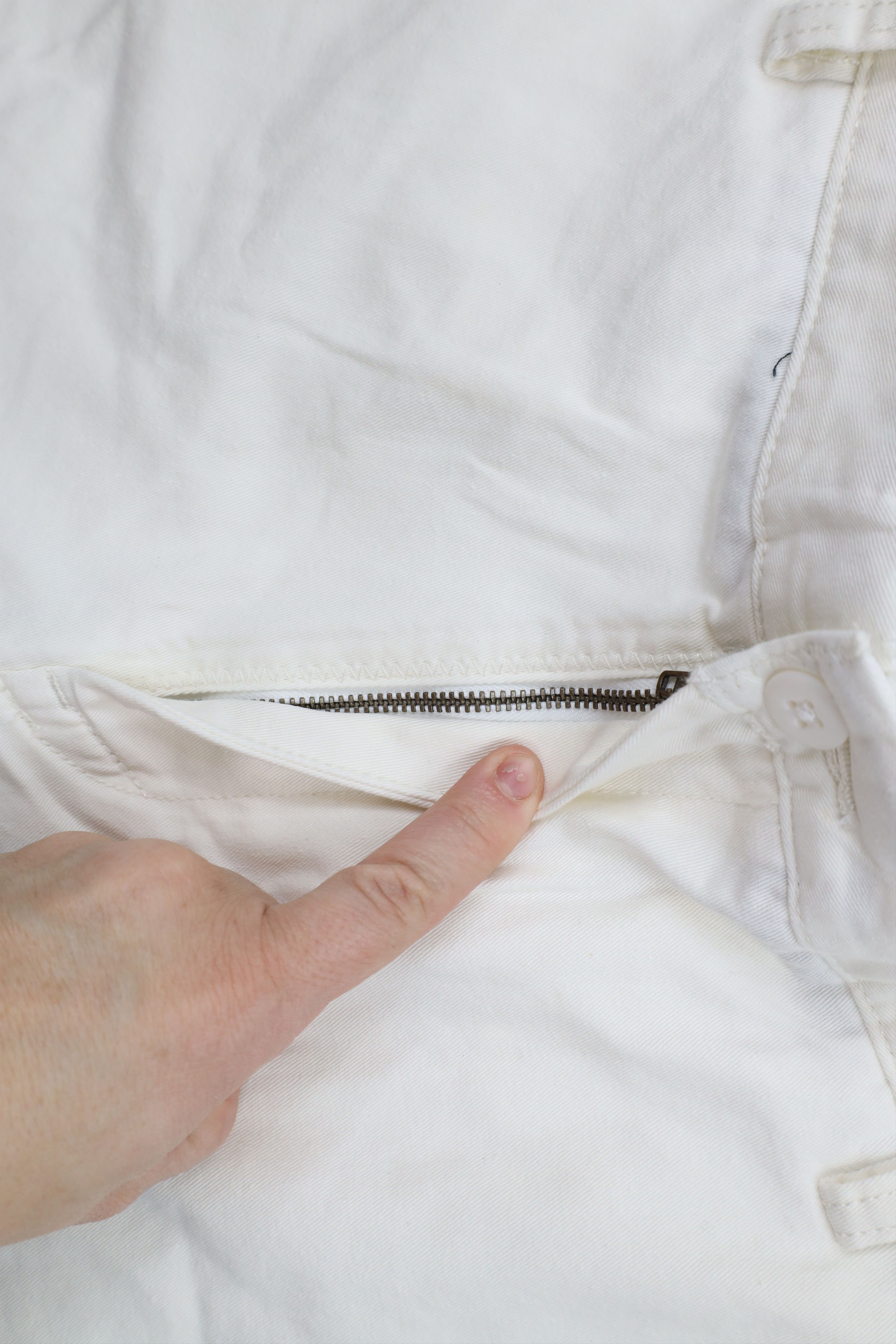 Nautica × Vintage Deadstock Vintage Nautica Cotton Chino Golf Shorts White Size US 38 / EU 54 - 5 Thumbnail