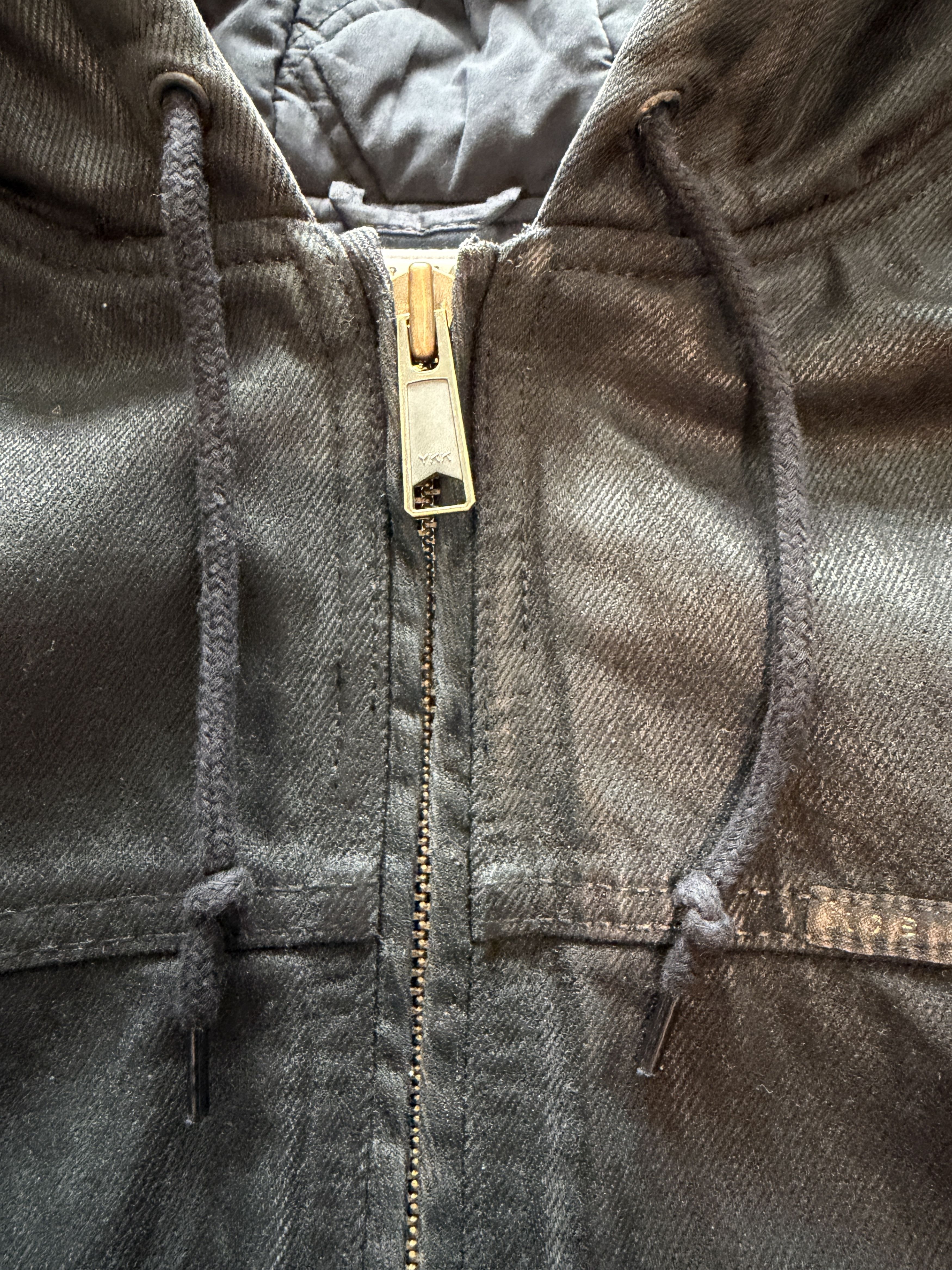 Maison Margiela × Supreme MM6 Supreme Foil Hooded Work Jacket Black Size US L / EU 52-54 / 3 - 12 Thumbnail