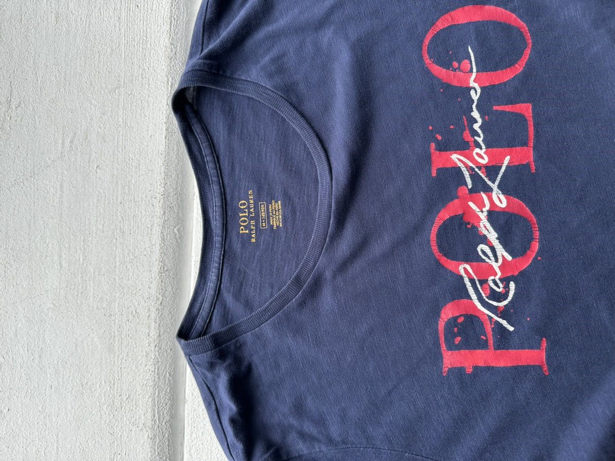 Polo Ralph Lauren × Vintage 🚨Polo Ralph Lauren Tee T-shirt women luxury big logo Size S / US 4 / IT 40 - 4 Thumbnail