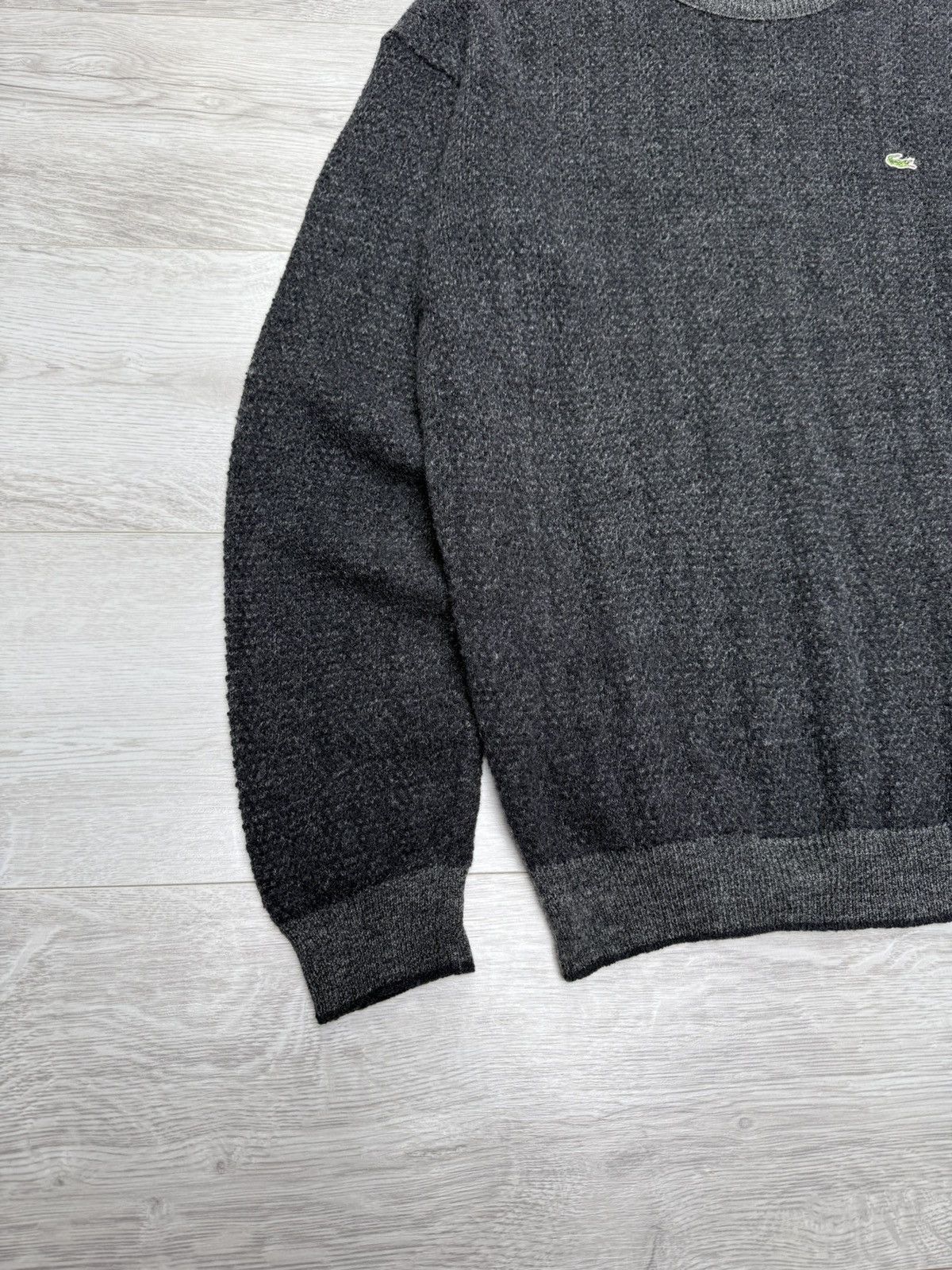 Lacoste Vintage Lacoste Wool Blend Textured Knitted Sweater Men’s Size US L / EU 52-54 / 3 - 5 Thumbnail