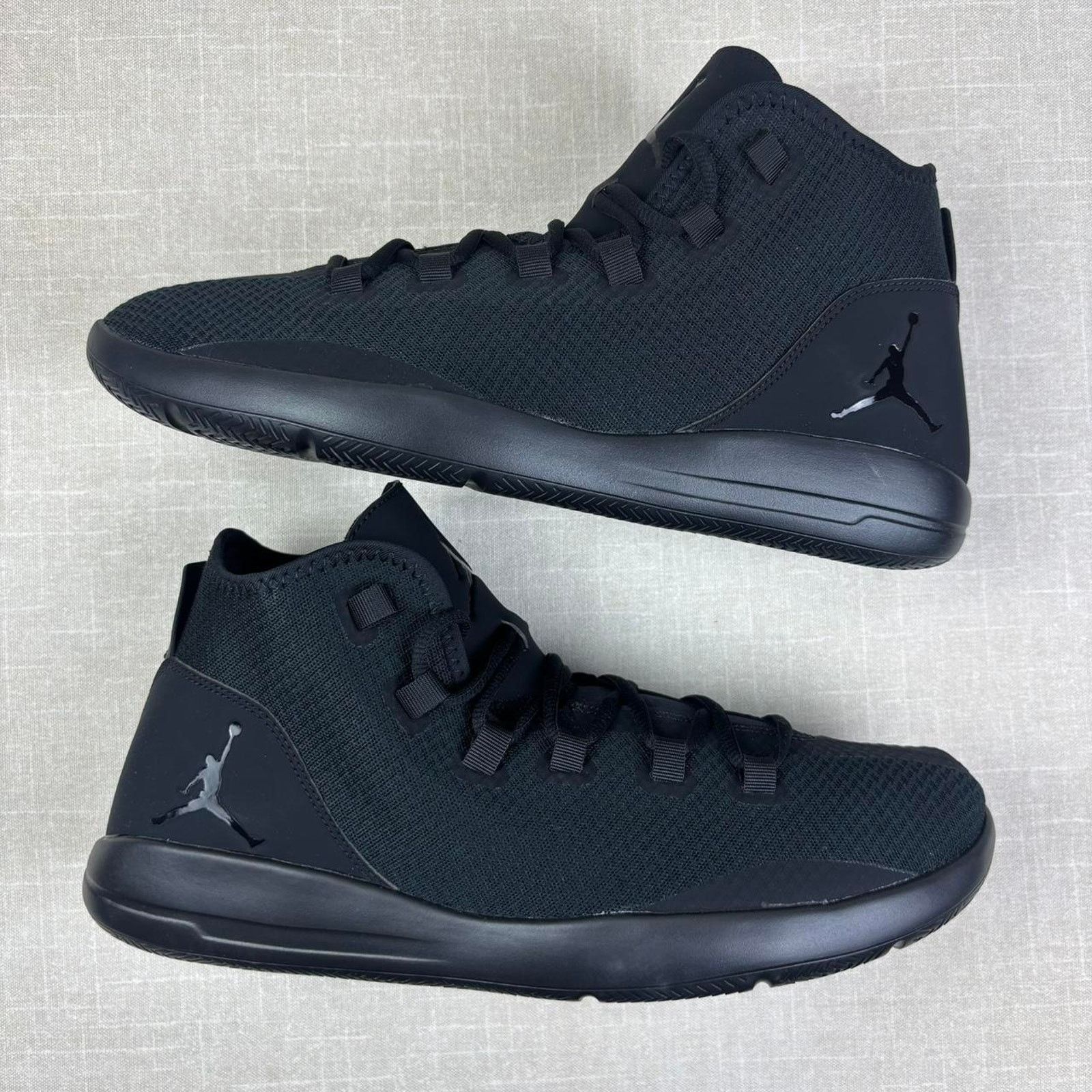 Jordan Brand 👣 2019 Jordan Reveal 'Triple Black' 13M Size US 13 / EU 46 - 2 Thumbnail