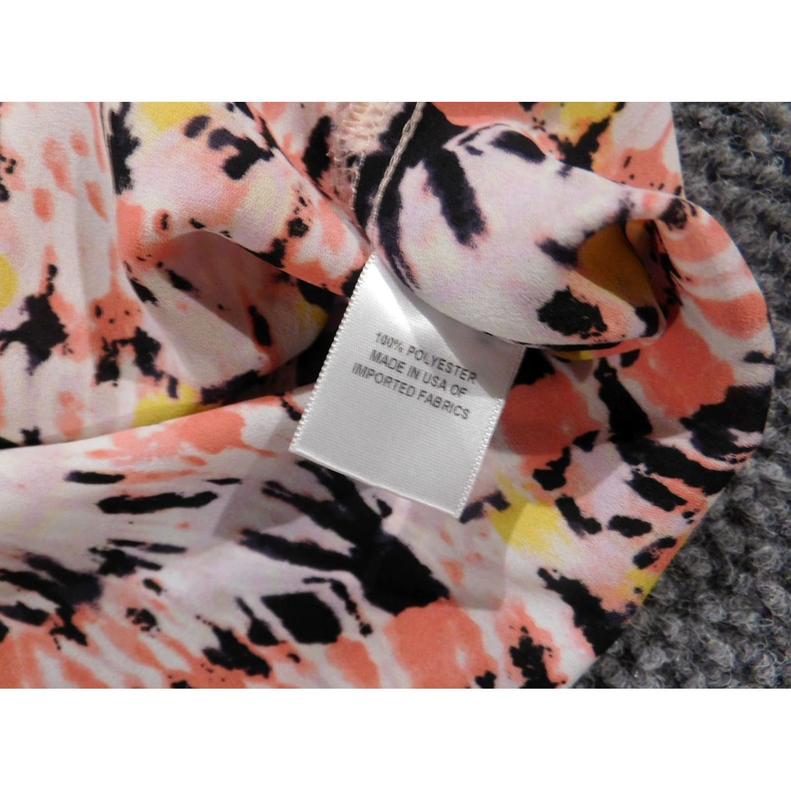 Pinko Peyton Jensen Blouse Womens M Pink Cap Sleeve Crew Neck Solid Casual Size M / US 6-8 / IT 42-44 - 6 Thumbnail