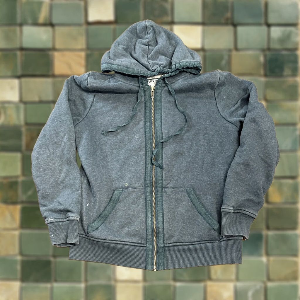 Orvis Orvis Hoodie Women's Small Green Full Zip Sherpa Lined Size S / US 4 / IT 40 - 1 Thumbnail