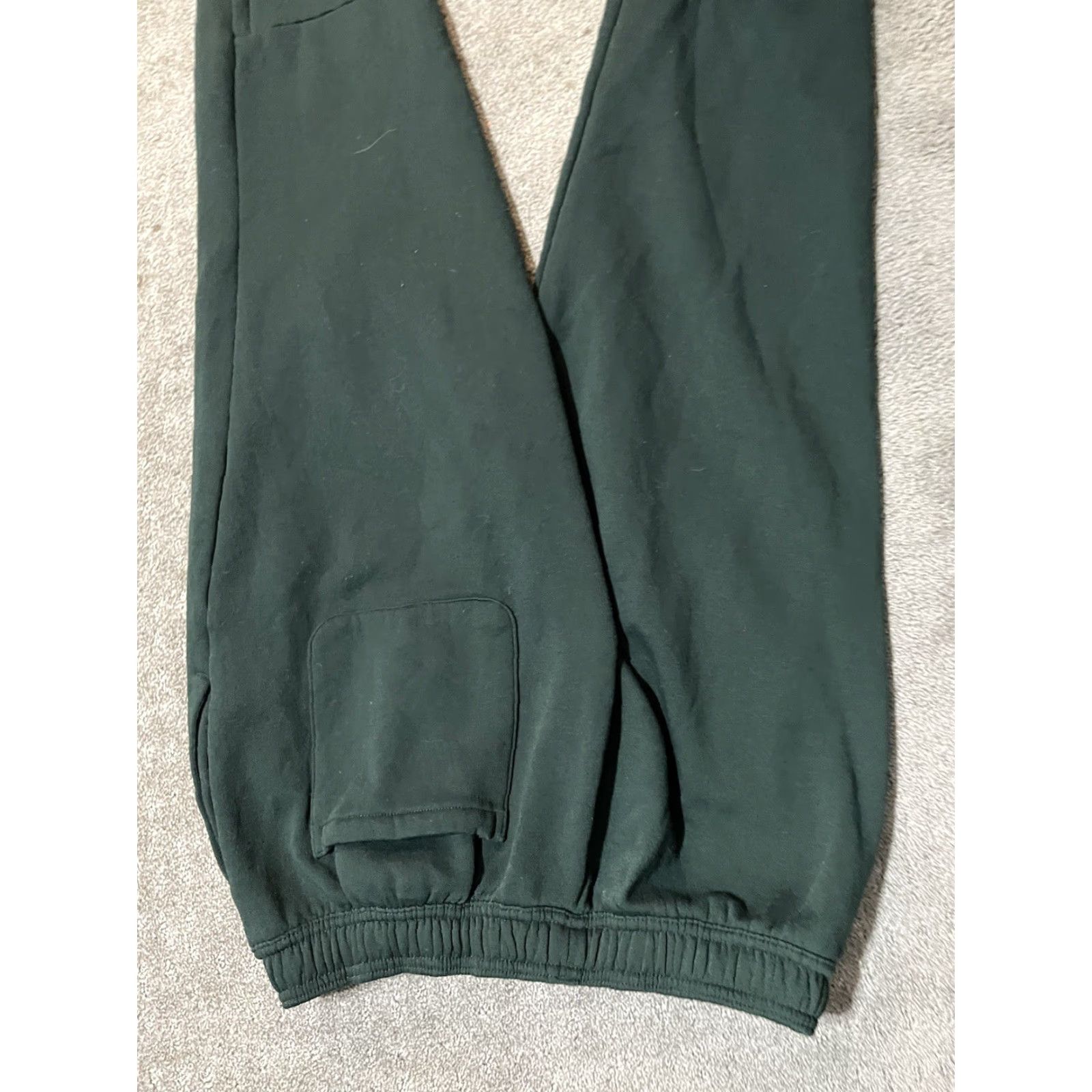 Adidas Adidas Sweatpants Pants Green Logo Athletic Men L fleece Size US 33 - 4 Thumbnail