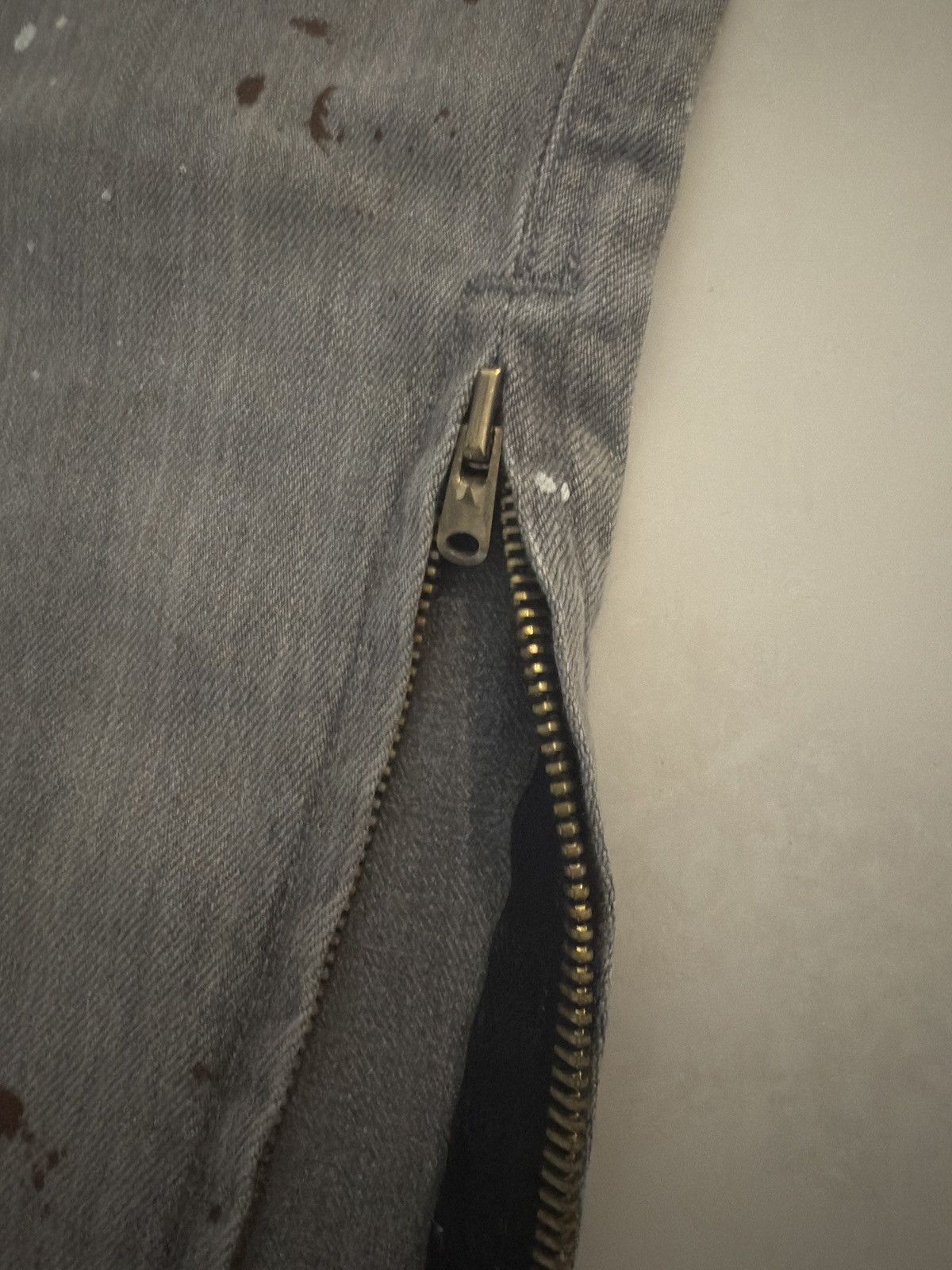 Fear of God Fear of God x Union Paint-splatter Denim 29 Selvedge Denim Size US 29 - 3 Thumbnail